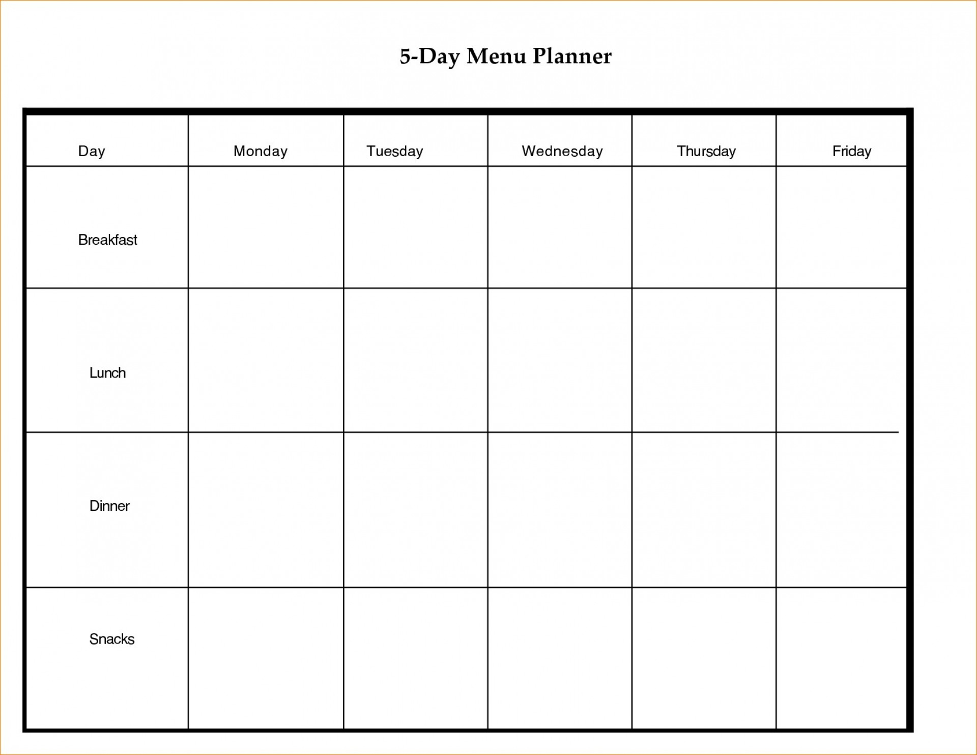 004 Template Ideas Blank Weekly Stupendous Calendar