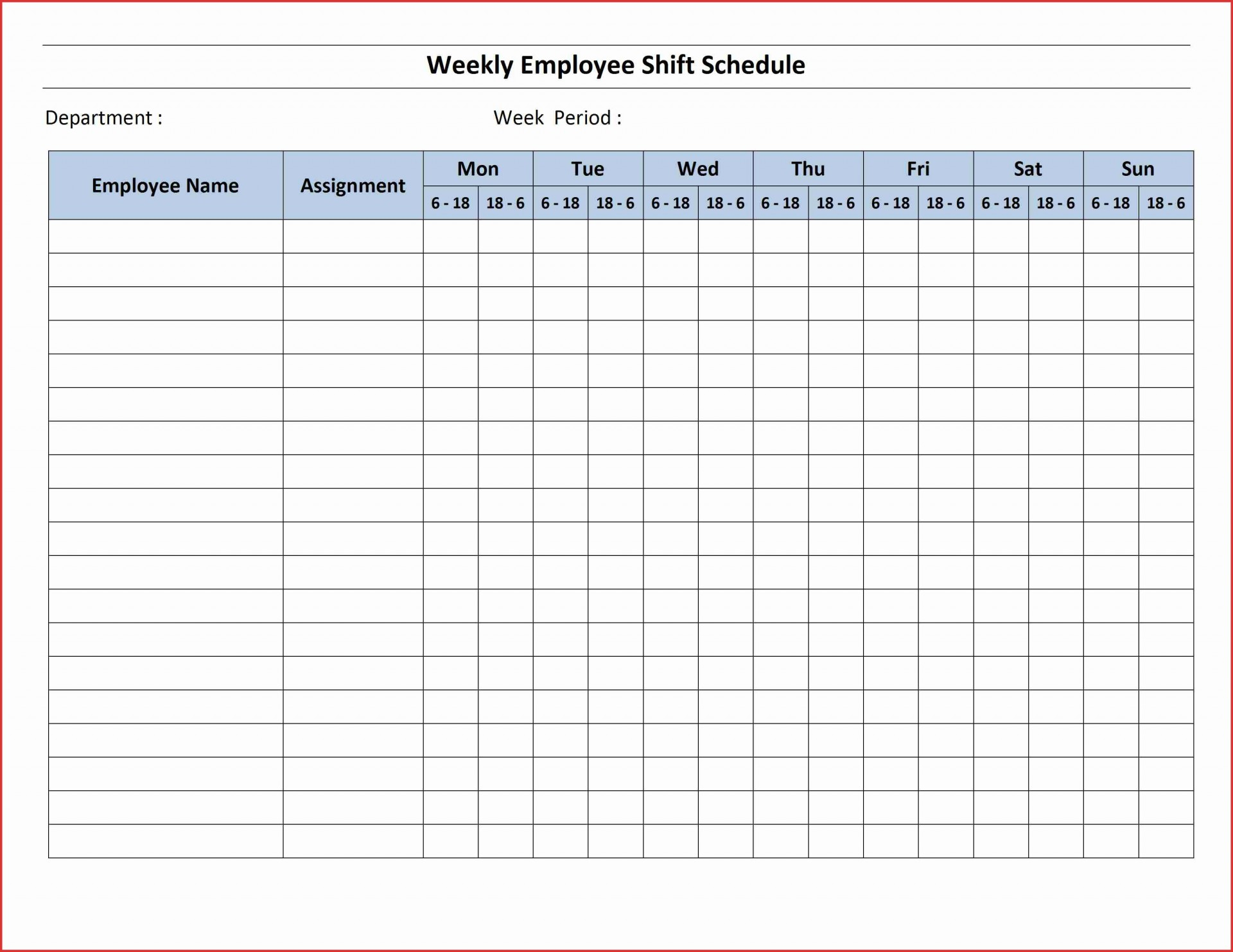 016 Awesome Printable Hour Weekly Schedule Hr Template