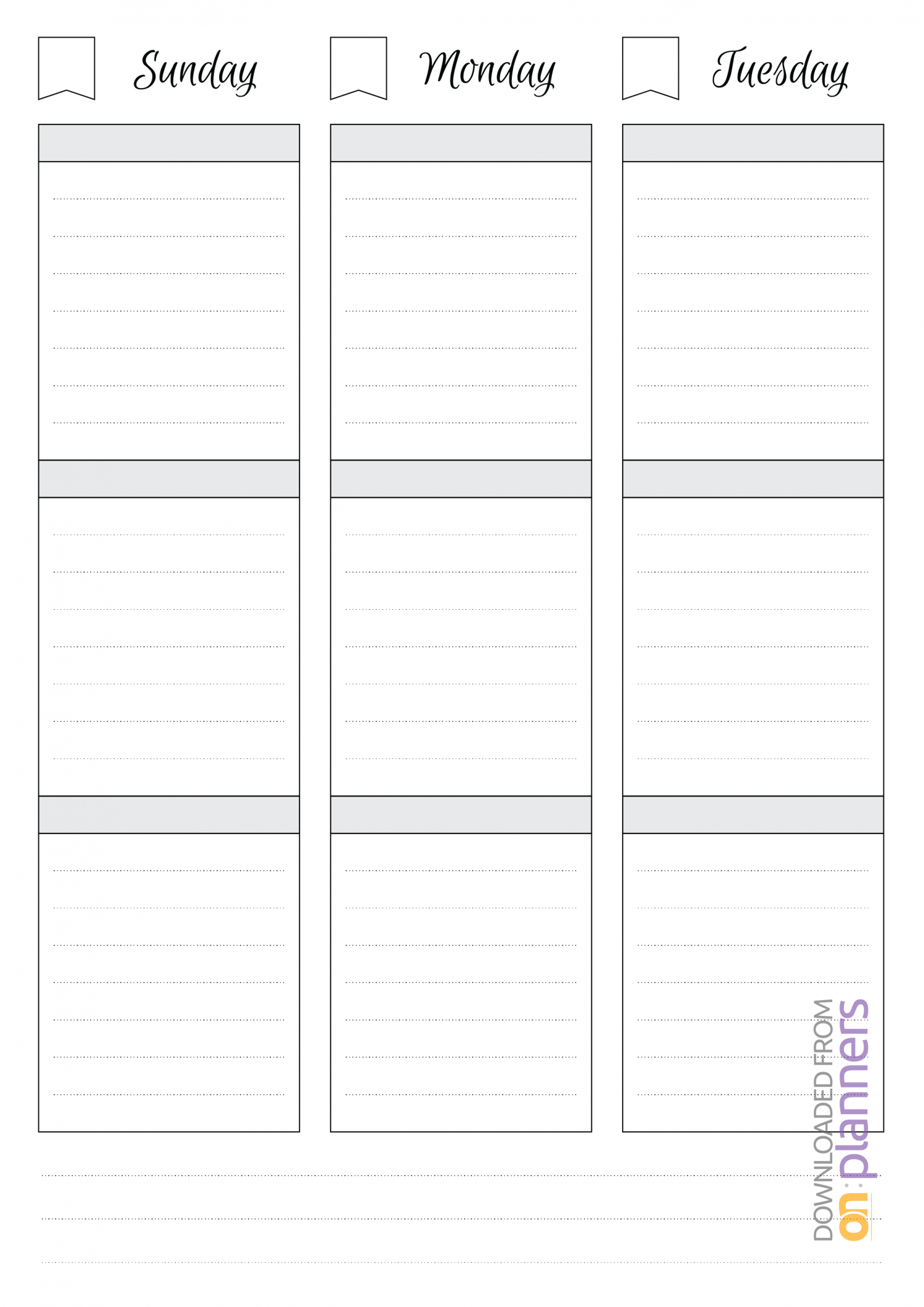 Free Printable Undated Calendar Calendar Printables Free Templates