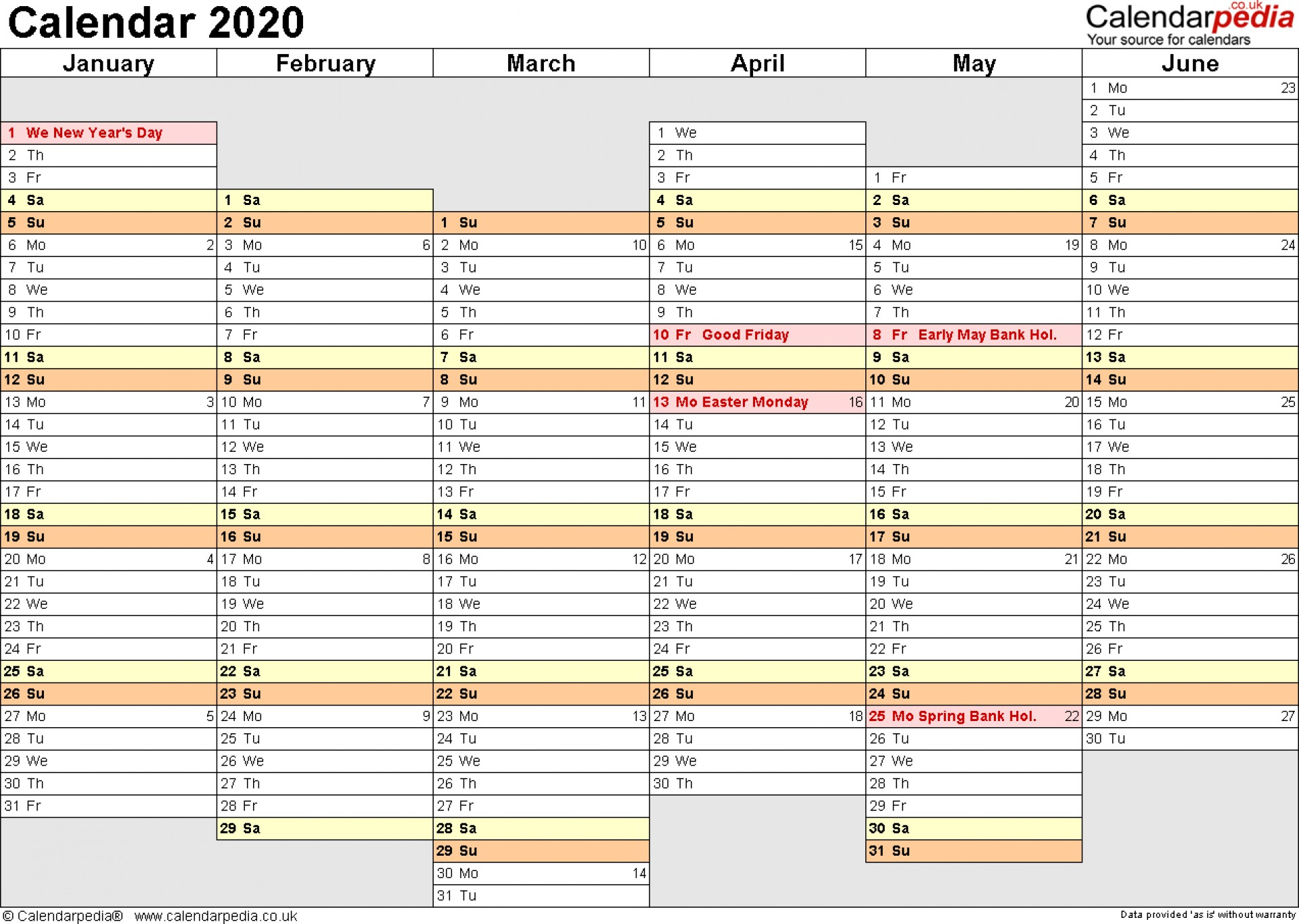 020 Template Ideas Free Excel Yearly Formidable 2020