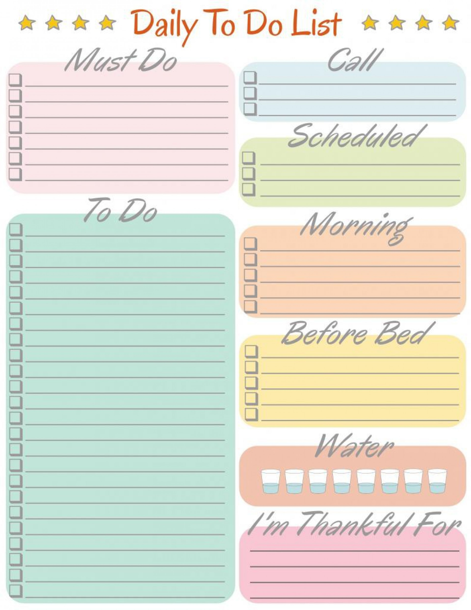 025 Template Ideas To Do List Excel Free Printable Weekly