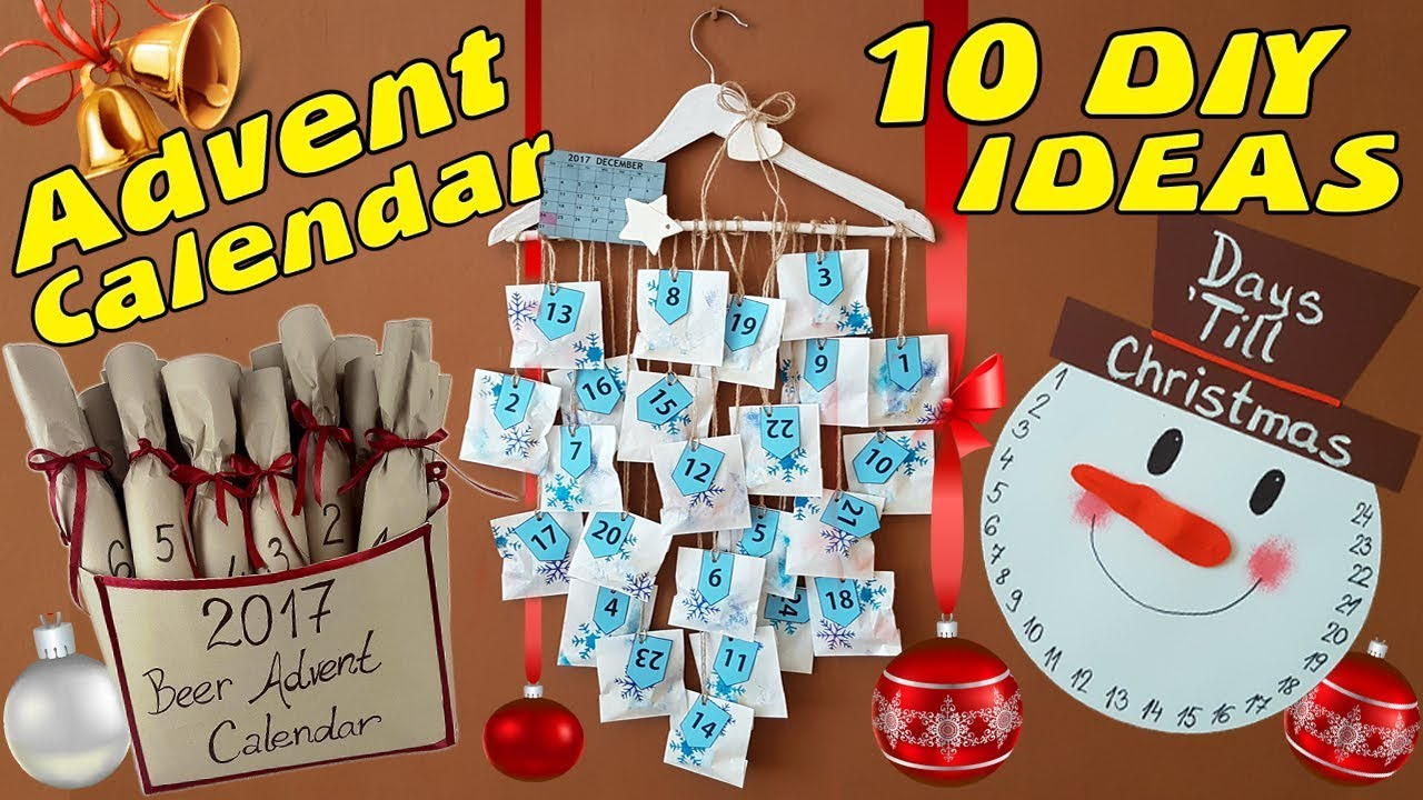 10 Diy Advent Calendar Idea / How To!