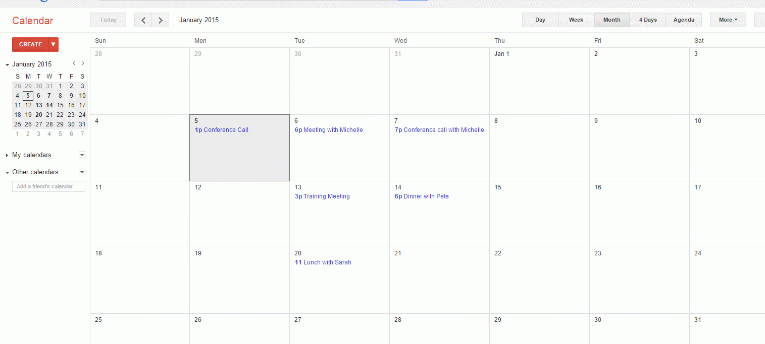 davmail google calendar