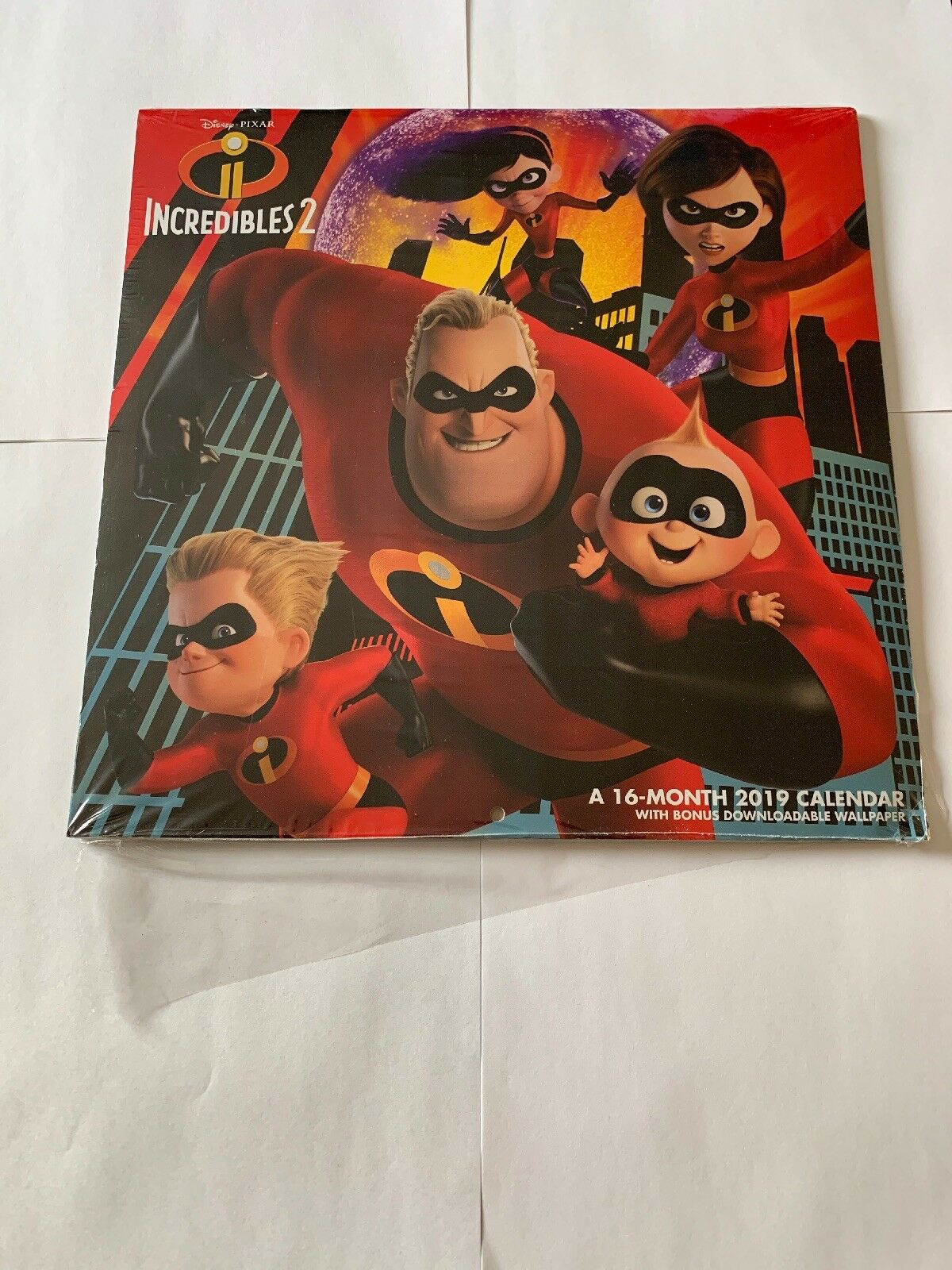 2019 Incredibles 2 2019 Wall Calendar, Animated Moviesacco Brands