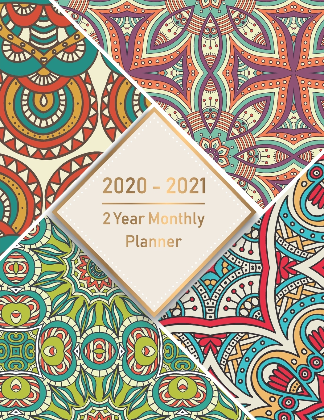 2020-2021 Monthly Planner: 2 Year Monthly Planner 2020-2021: Monthly  Schedule Organizer, Agenda Planner For The Next Two Years, 24 Months  Calendar,