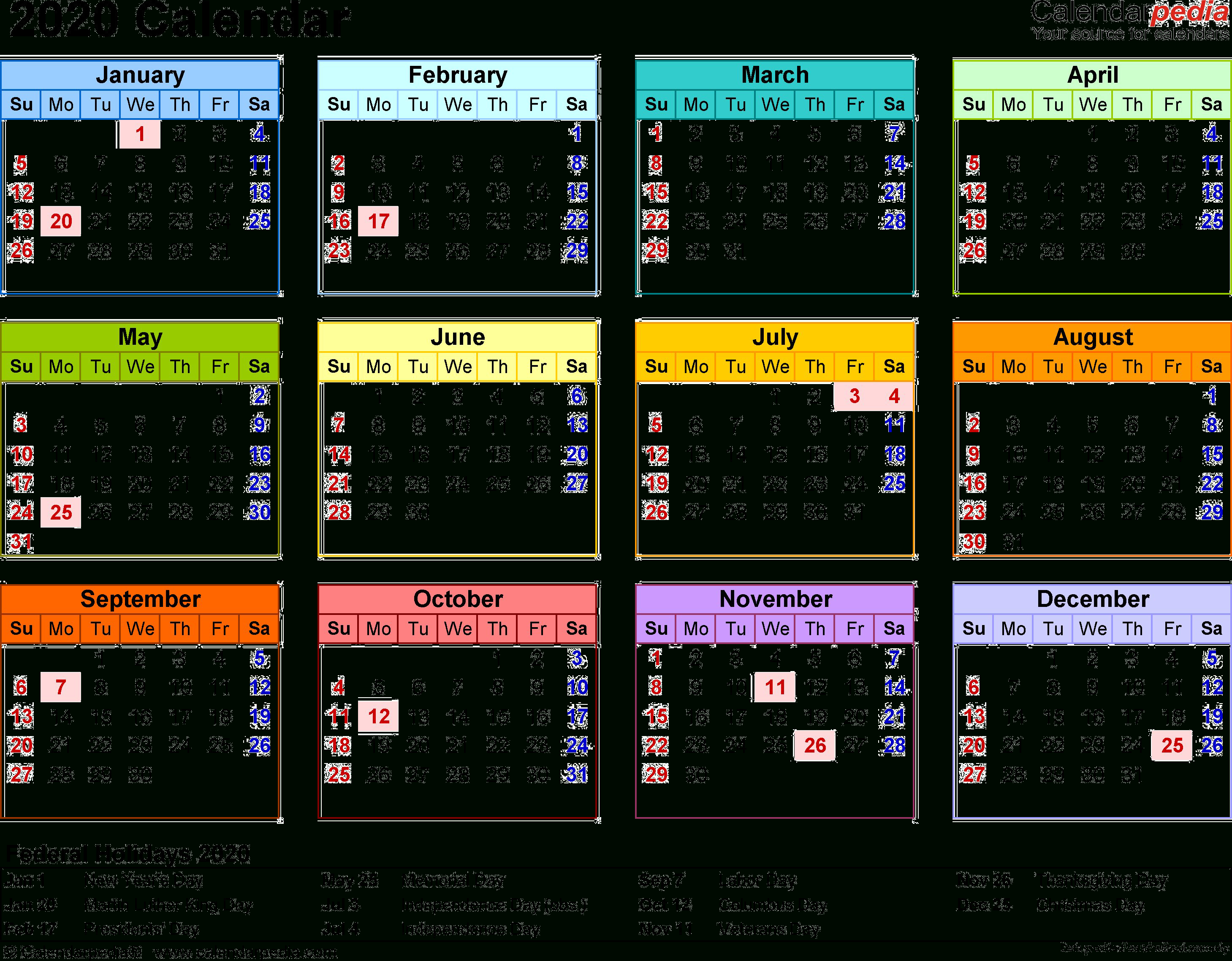 2020 Calendar Png Transparent Images | Png All