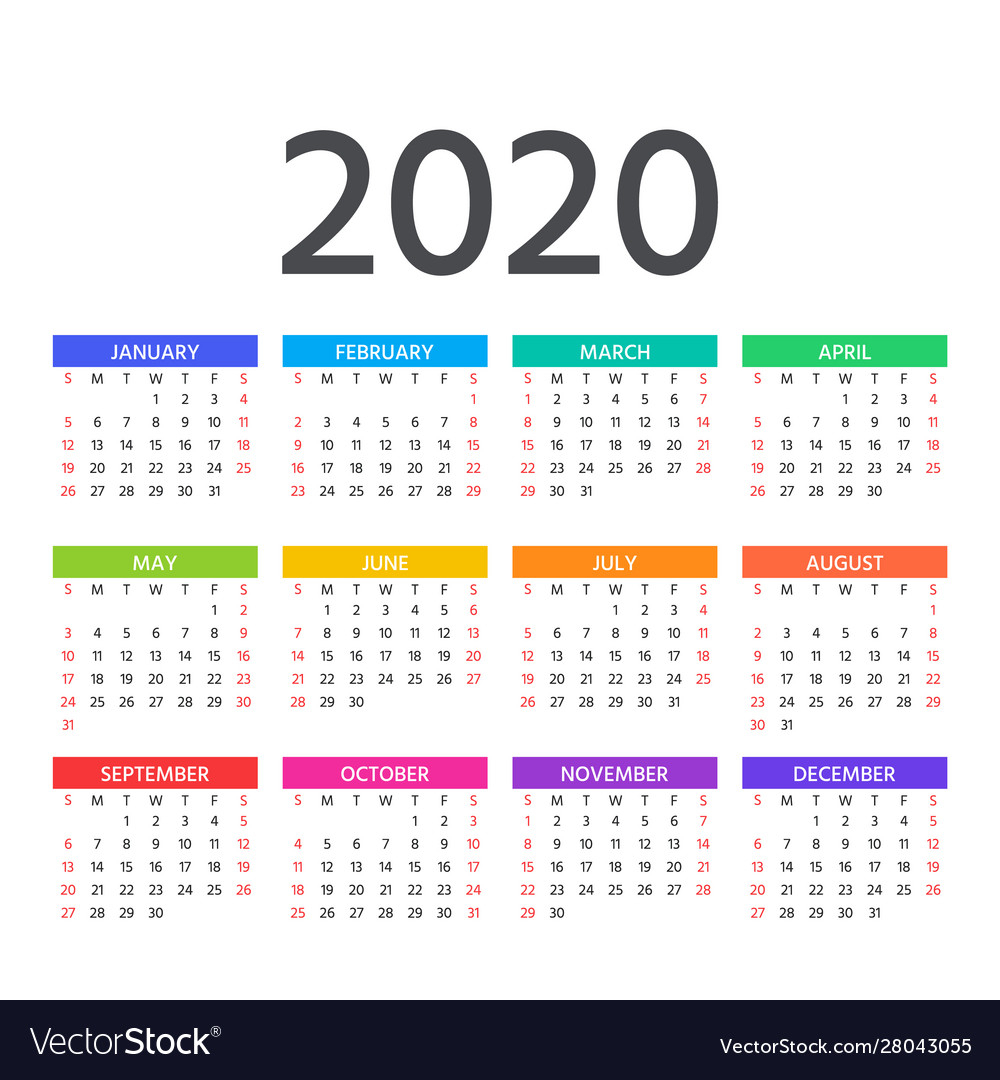 Calendar 2020 Year Planner Calendar Printables Free Templates