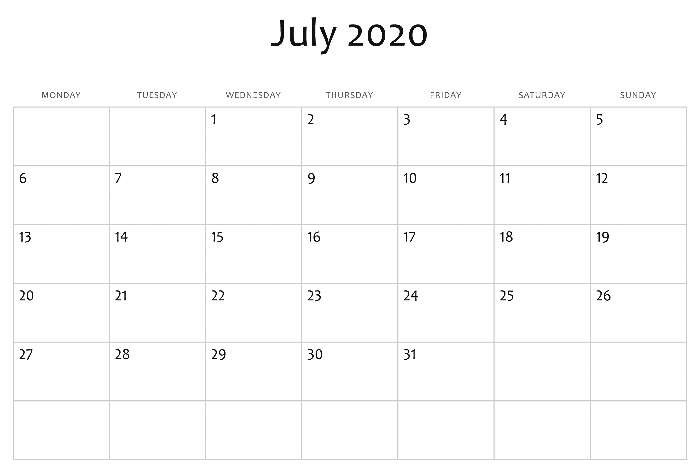 Microsoft Word Calendar Template 2020 Edit Calendar Template Printable 