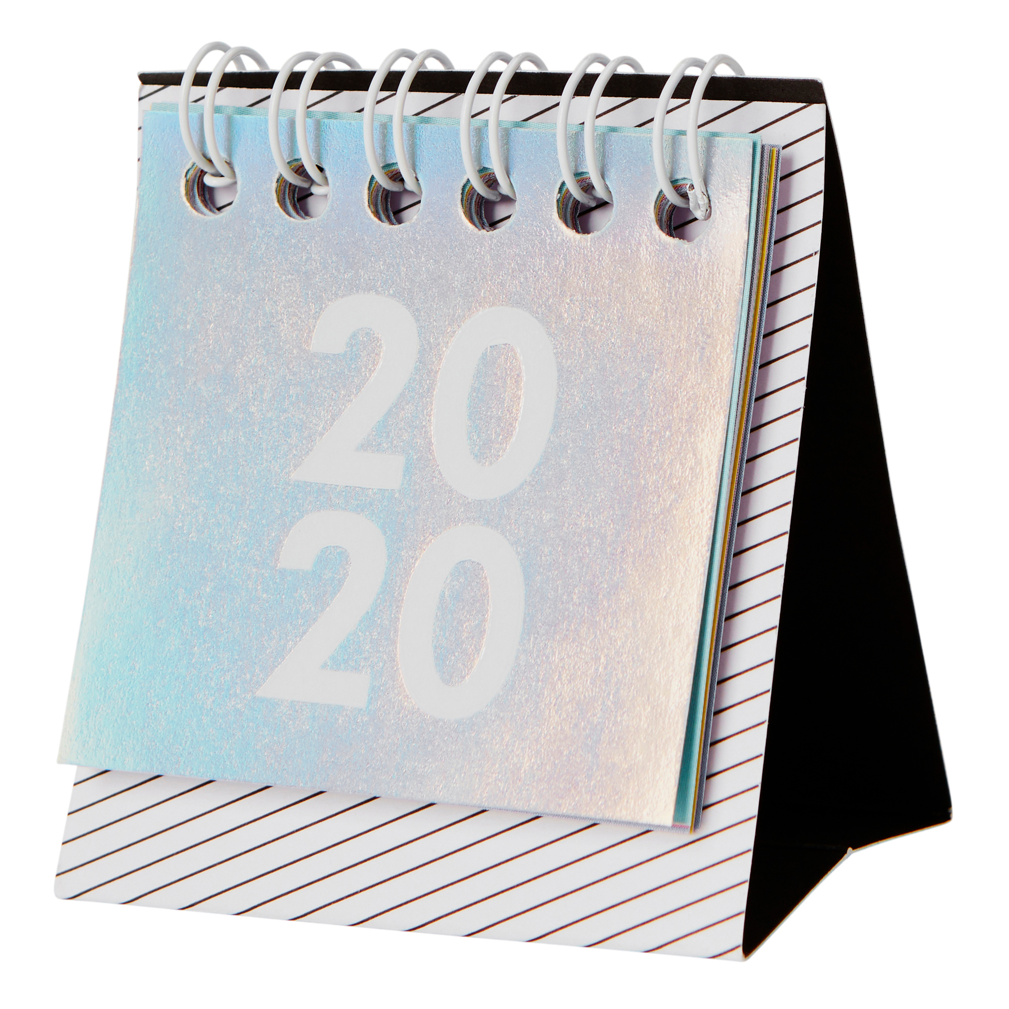 2020 Cute Mini Desk Calendar Holographic: Be Kind