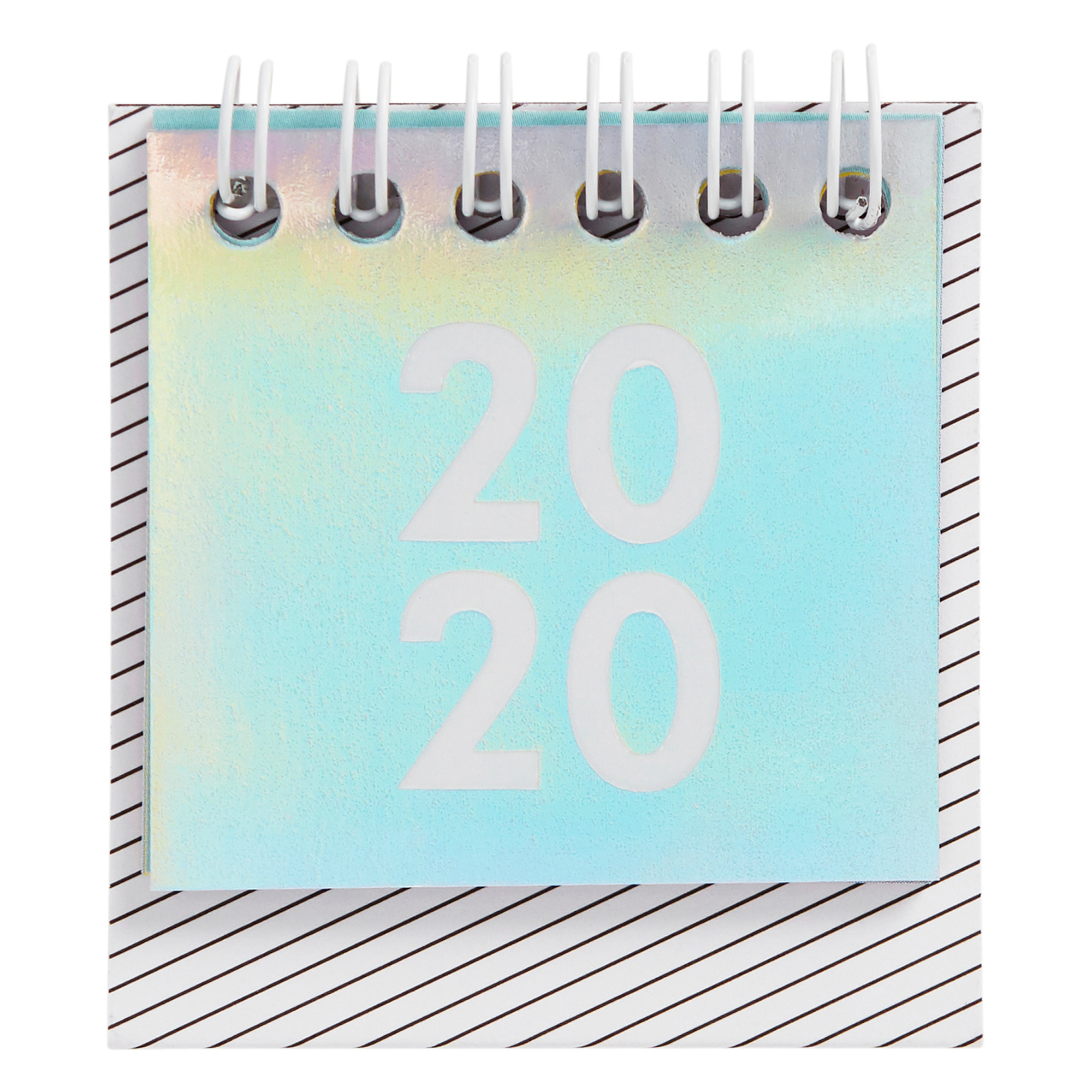 2020 Cute Mini Desk Calendar Holographic: Be Kind