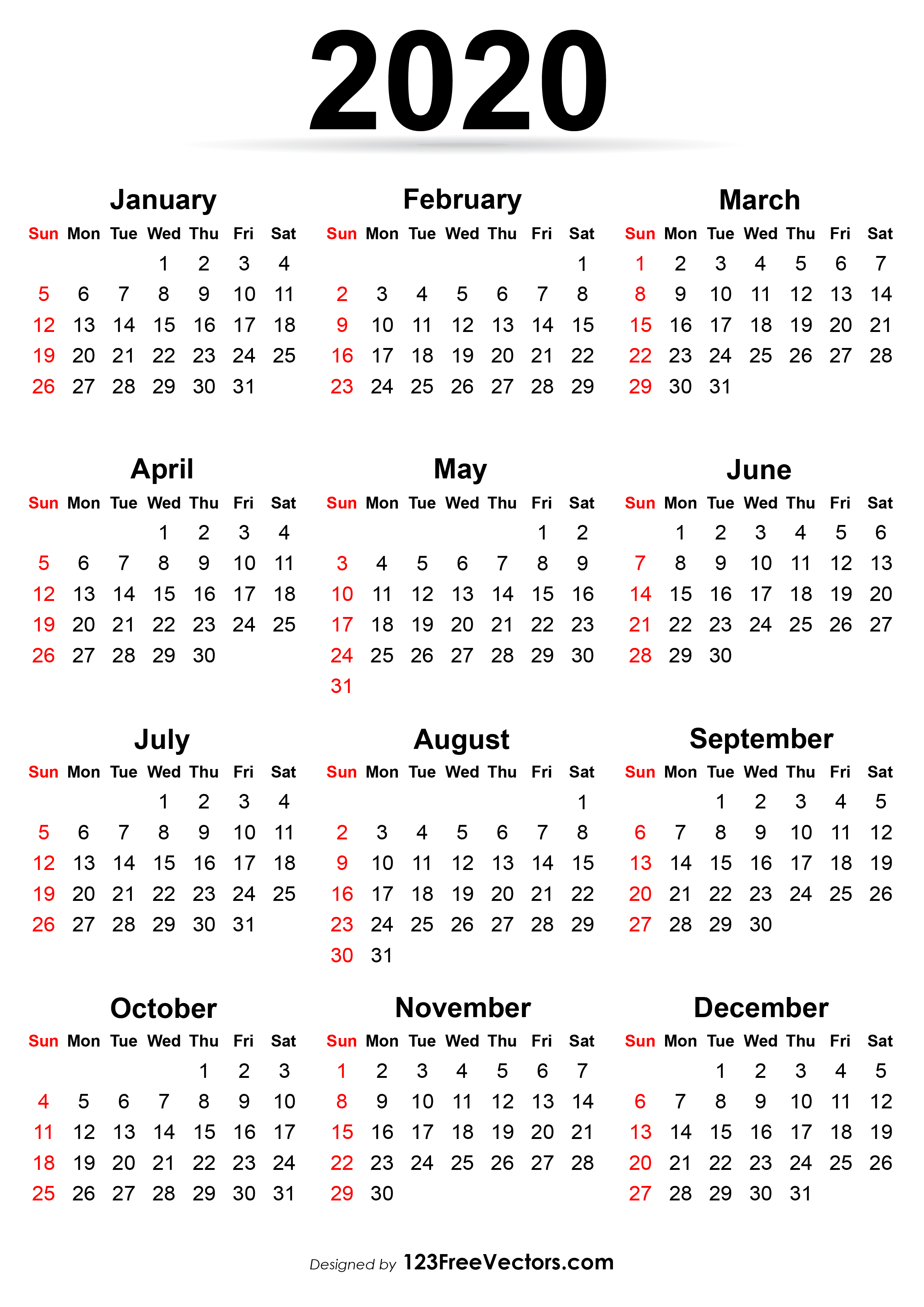 2020 Print Calendar - Wpa.wpart.co