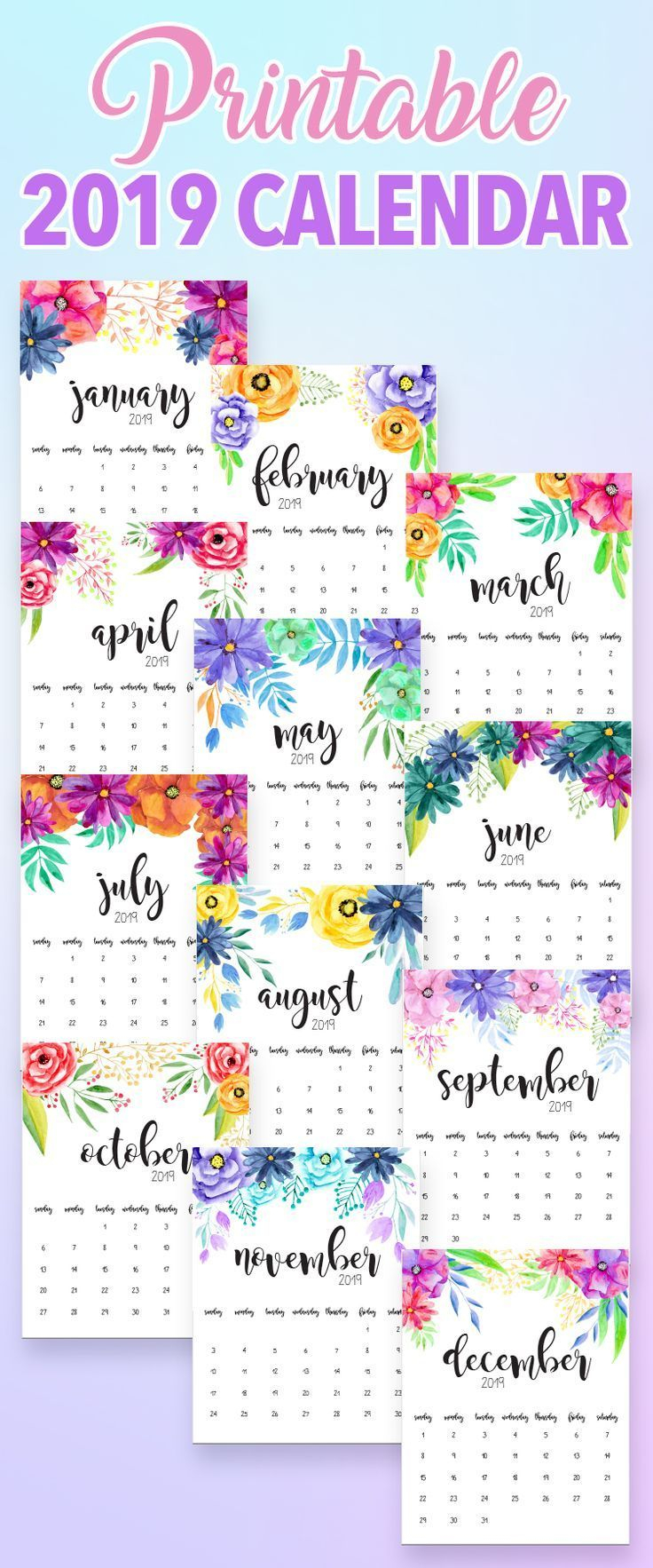 2020 Printable Calendars And Planners | Calendar