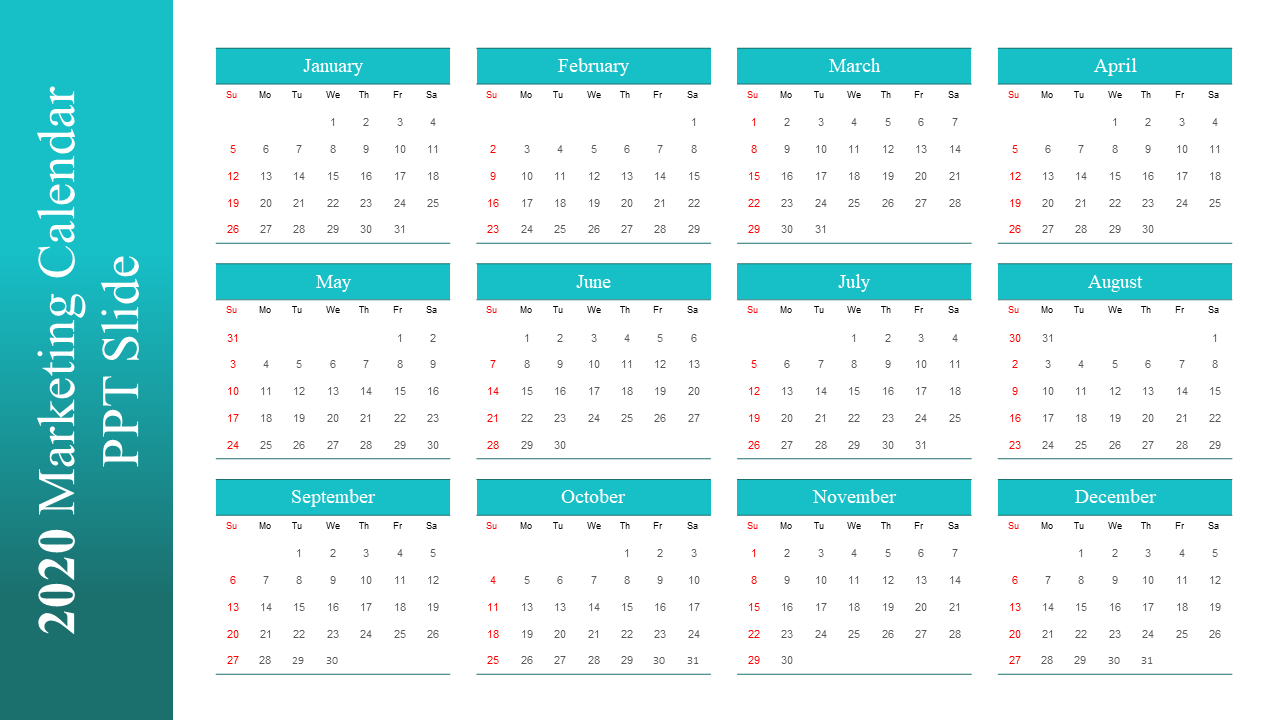 30 Best New Year And Calendar Templates To Kick-Off 2020