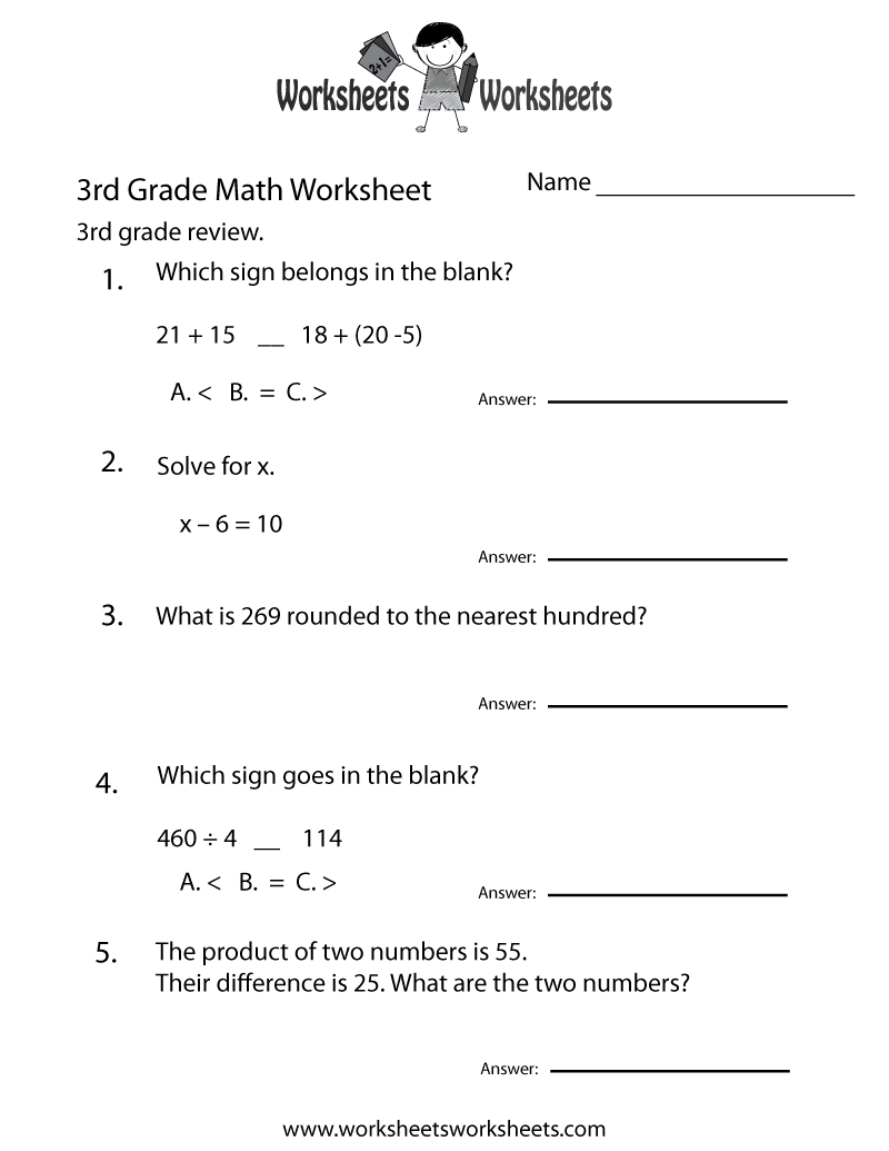 Free Printable Calendar Worksheets For 3Rd Grade