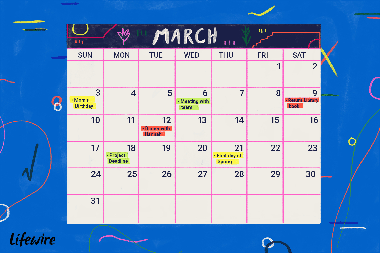 Shareable Calendar Online - Ranee Casandra