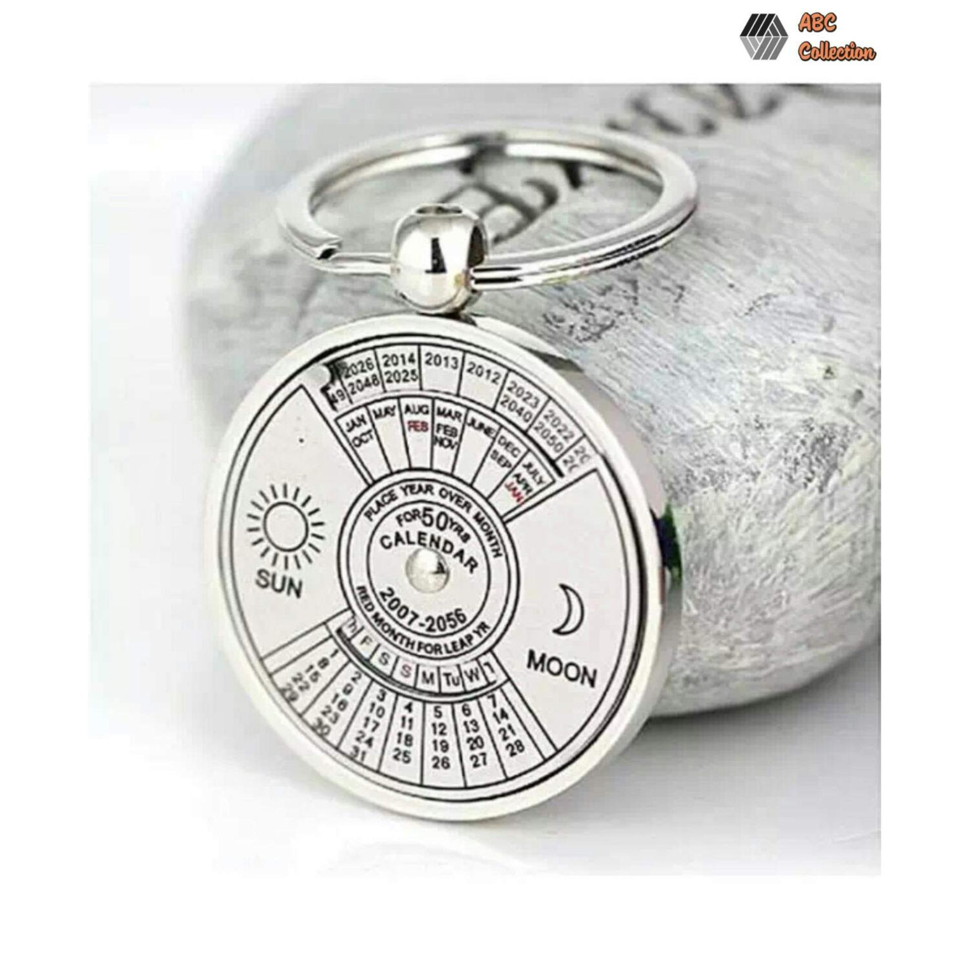 50 Years Perpetual Calendar Keychain