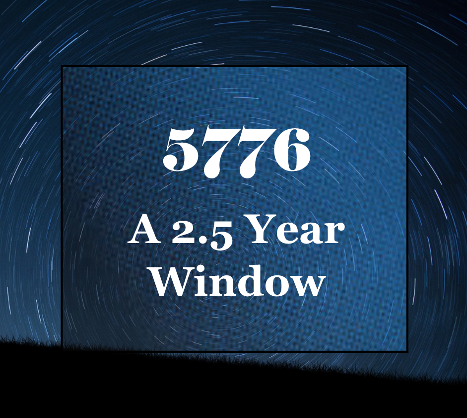 5776: A 2.5 Year Window– Is It Possible That We Are Still In