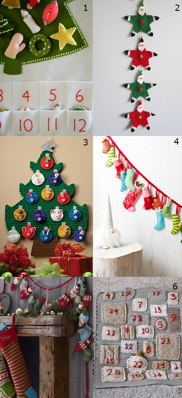 6 Advent Calendar Ideas | Diy Advent Calendar, Crochet