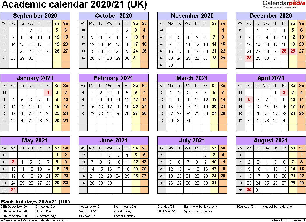 Purdue Academic Calendar 2020-20