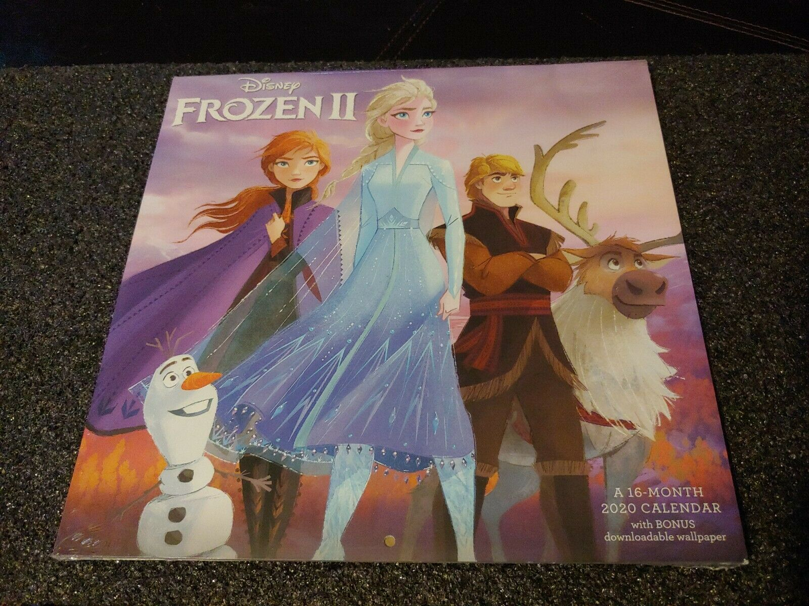 Acco Brands 2020 Frozen 2 Wall Calendar + Downloadable Wallpaper Disney