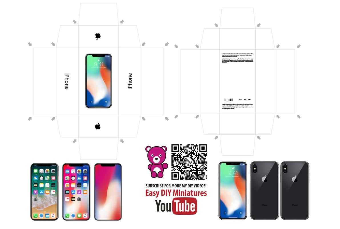 Apple Iphone X-04 — Postimage | Diy Barbie Clothes