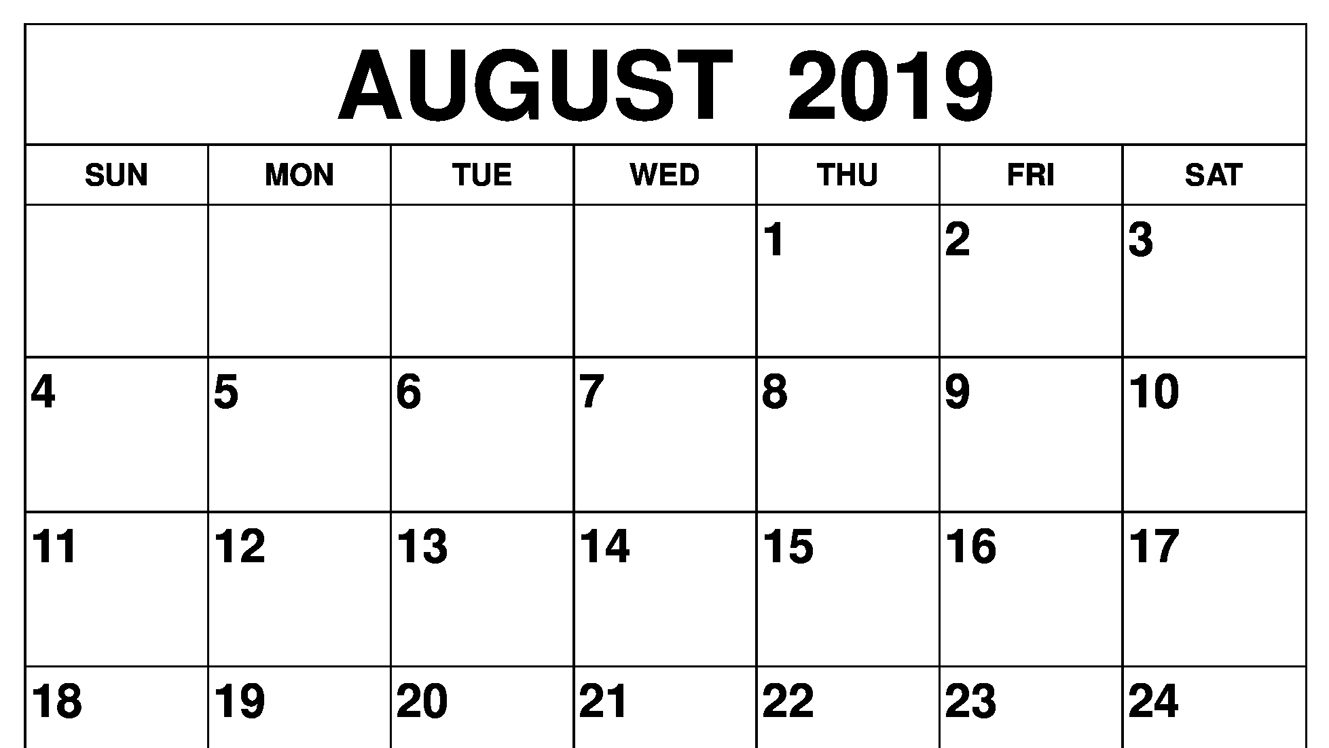 August Calendar - Wpa.wpart.co