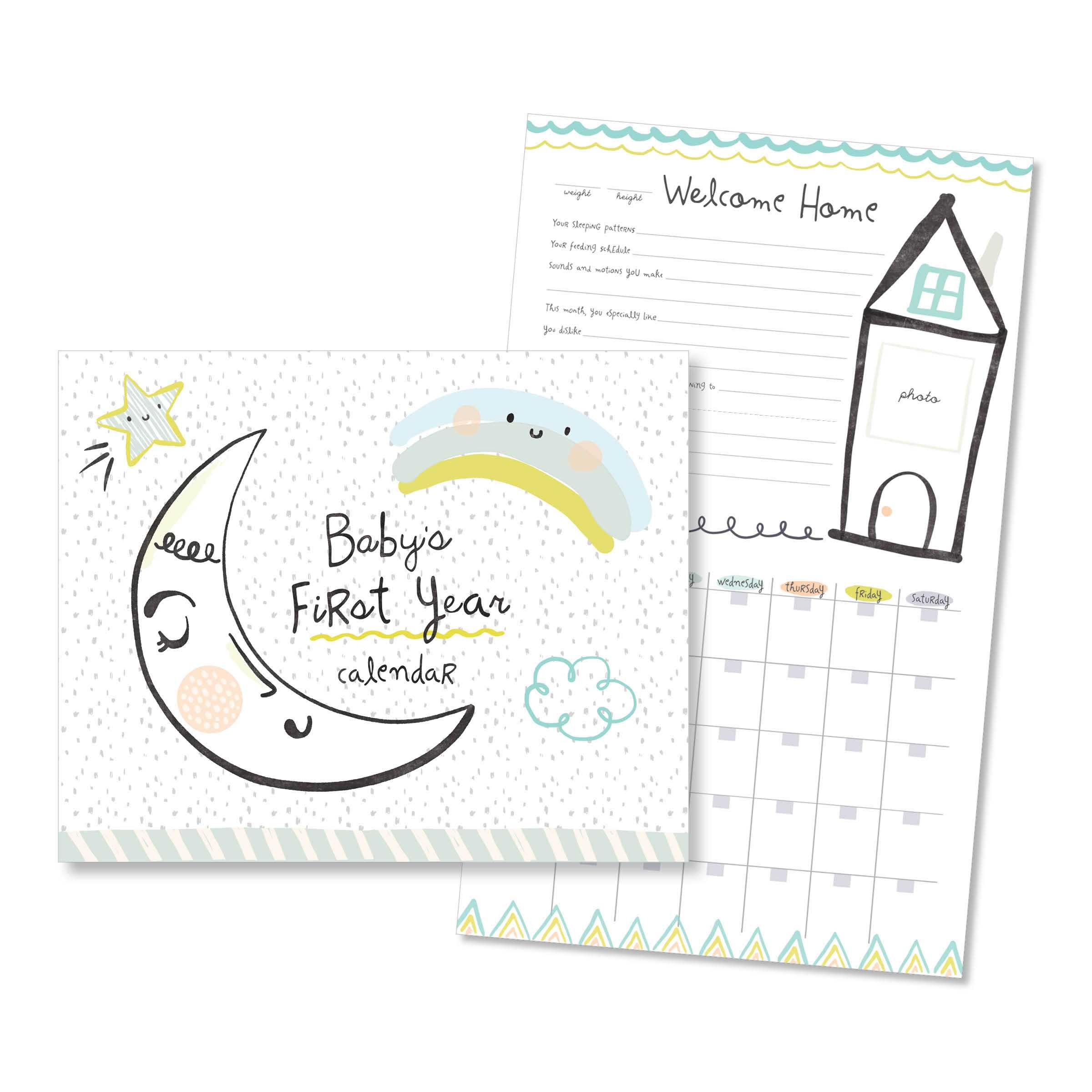 Baby&#039;s First Year Calendar - Little Dreamerc.r. Gibson