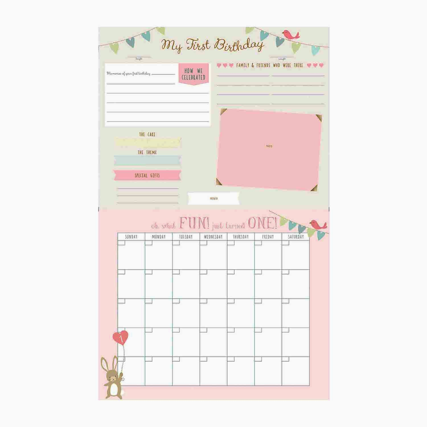 Baby&#039;s First Year Calendar - Little Lovec.r. Gibson