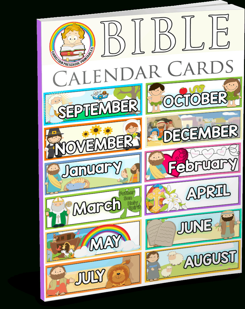 Bible Calendar Printables - Christian Preschool Printables