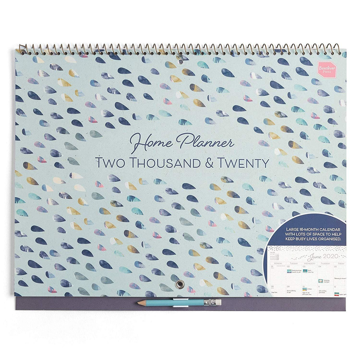 Boxclever Press Home Planner Calendar 2020 | 2020 Calendars