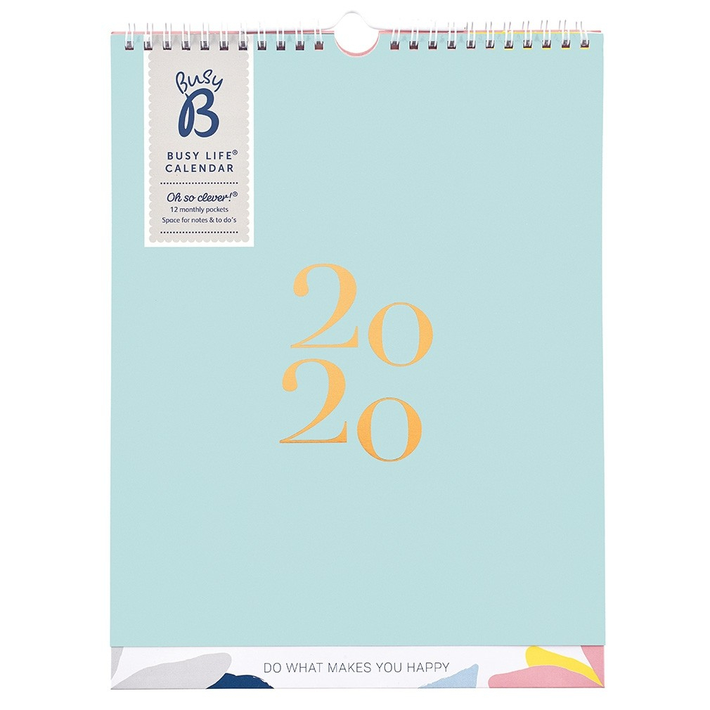 Calendar 2020 With Pockets