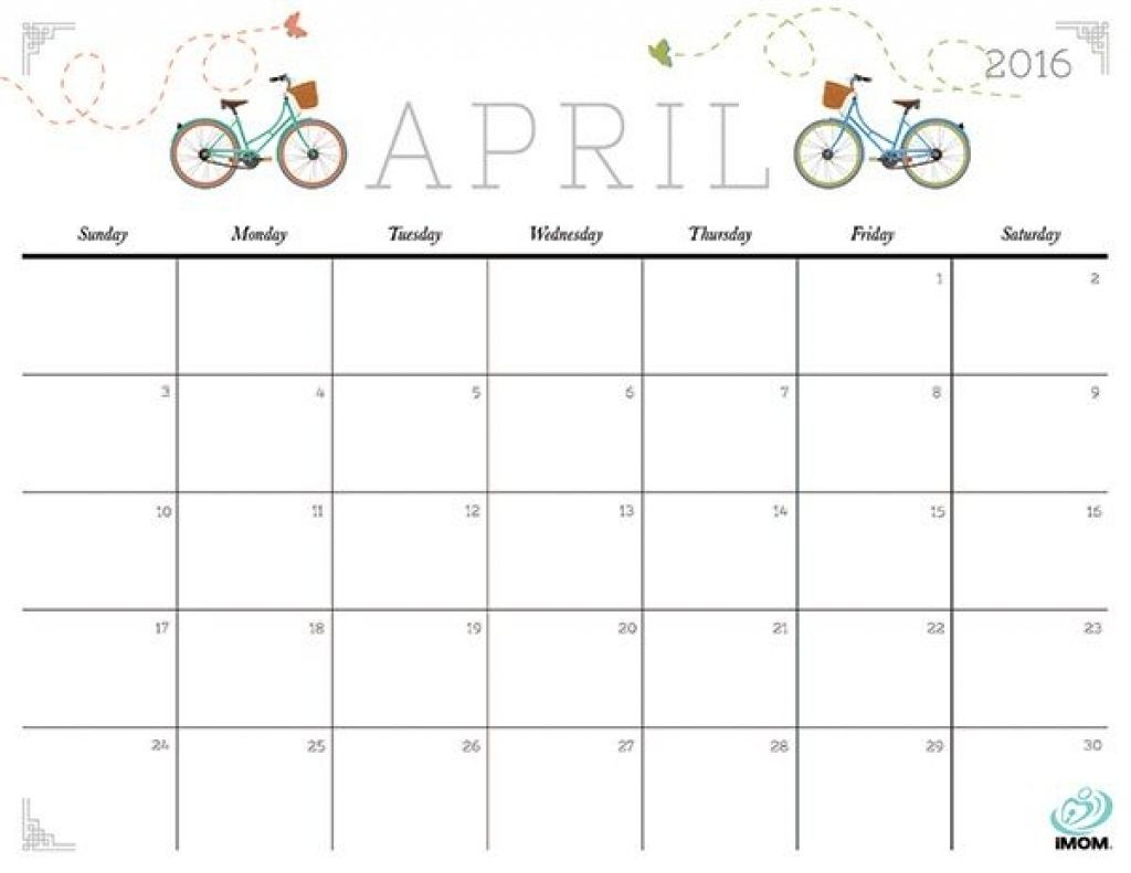 Free Printable Calendar Imom