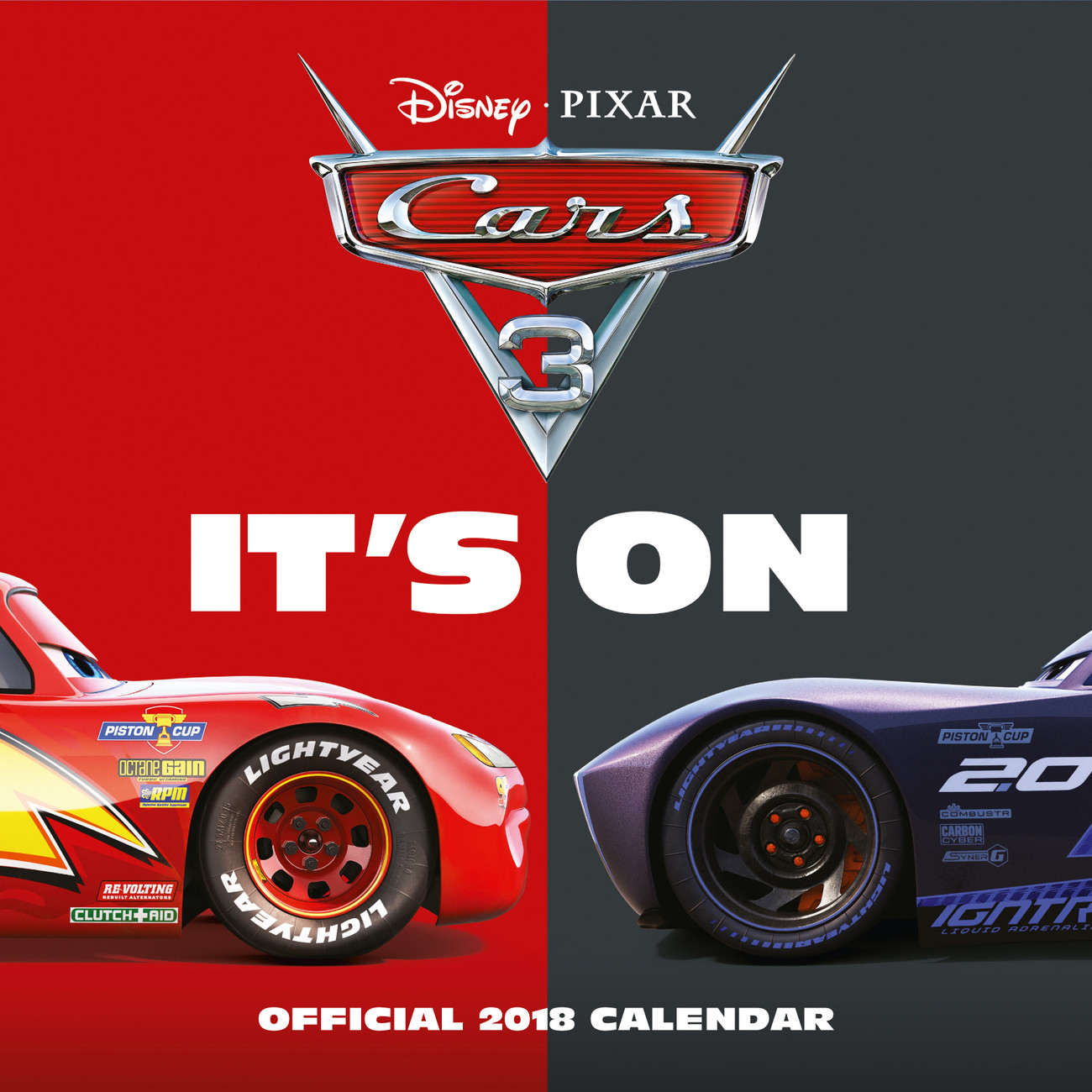 Calendar 2020 Cars 3