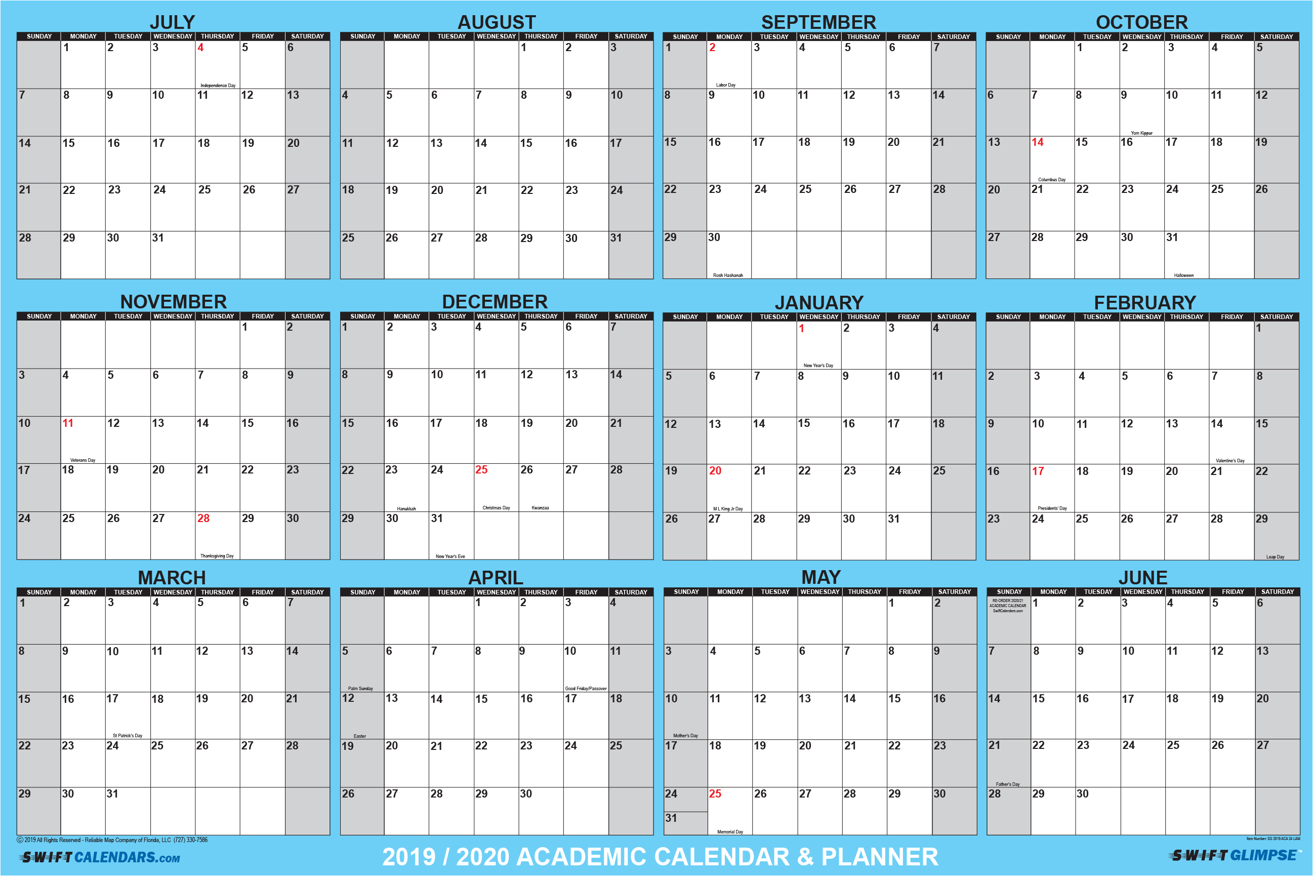Calendar 2020 Planner - Wpa.wpart.co