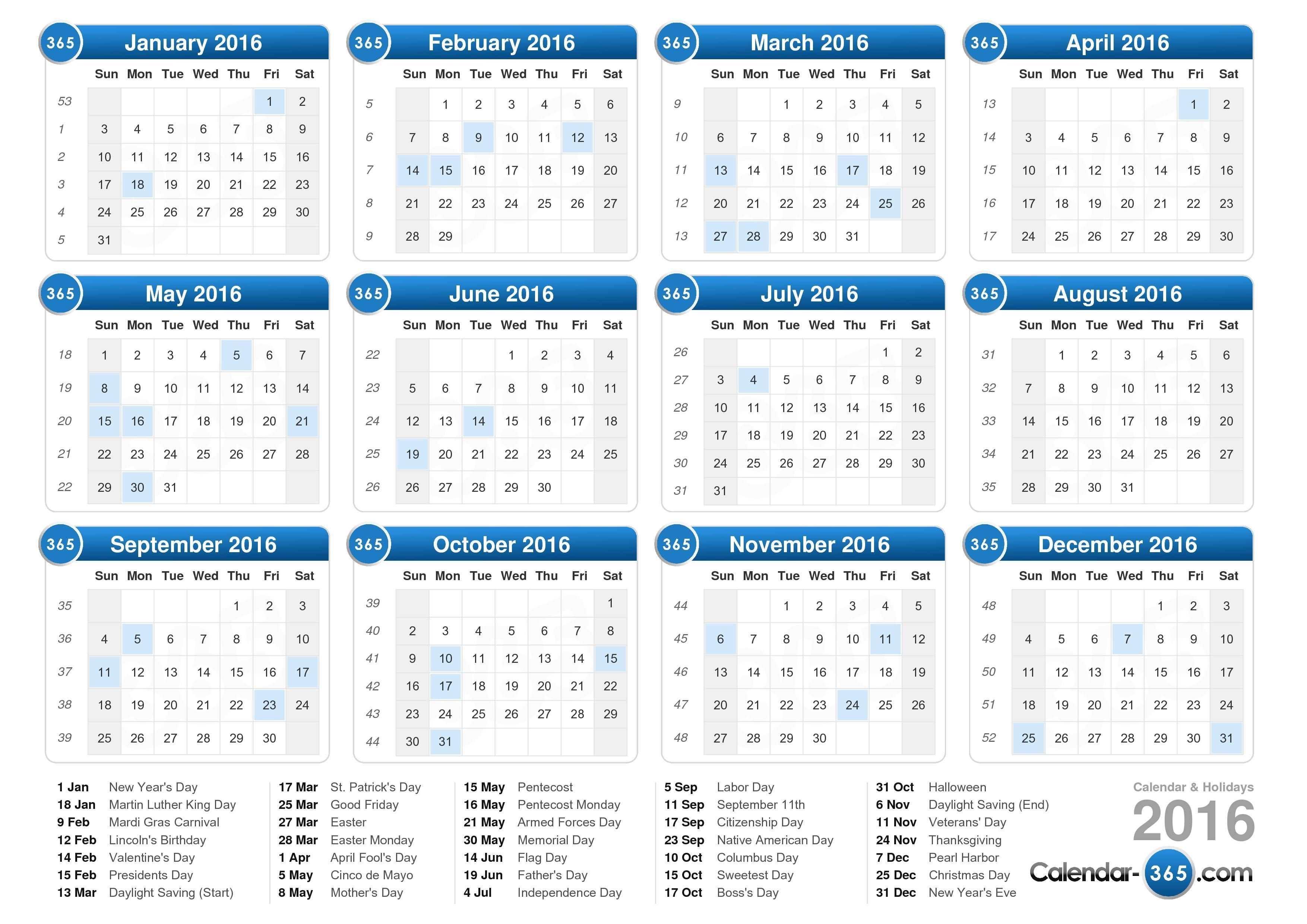 Calendar-365 Best Calendar Generating Site If You Just