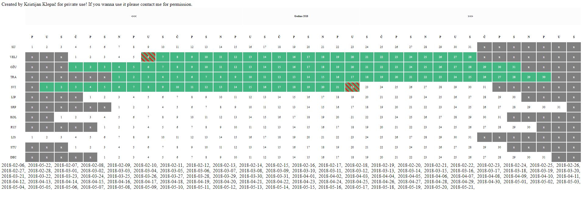 Calendar Component With Date Range Select Built With Vue.js