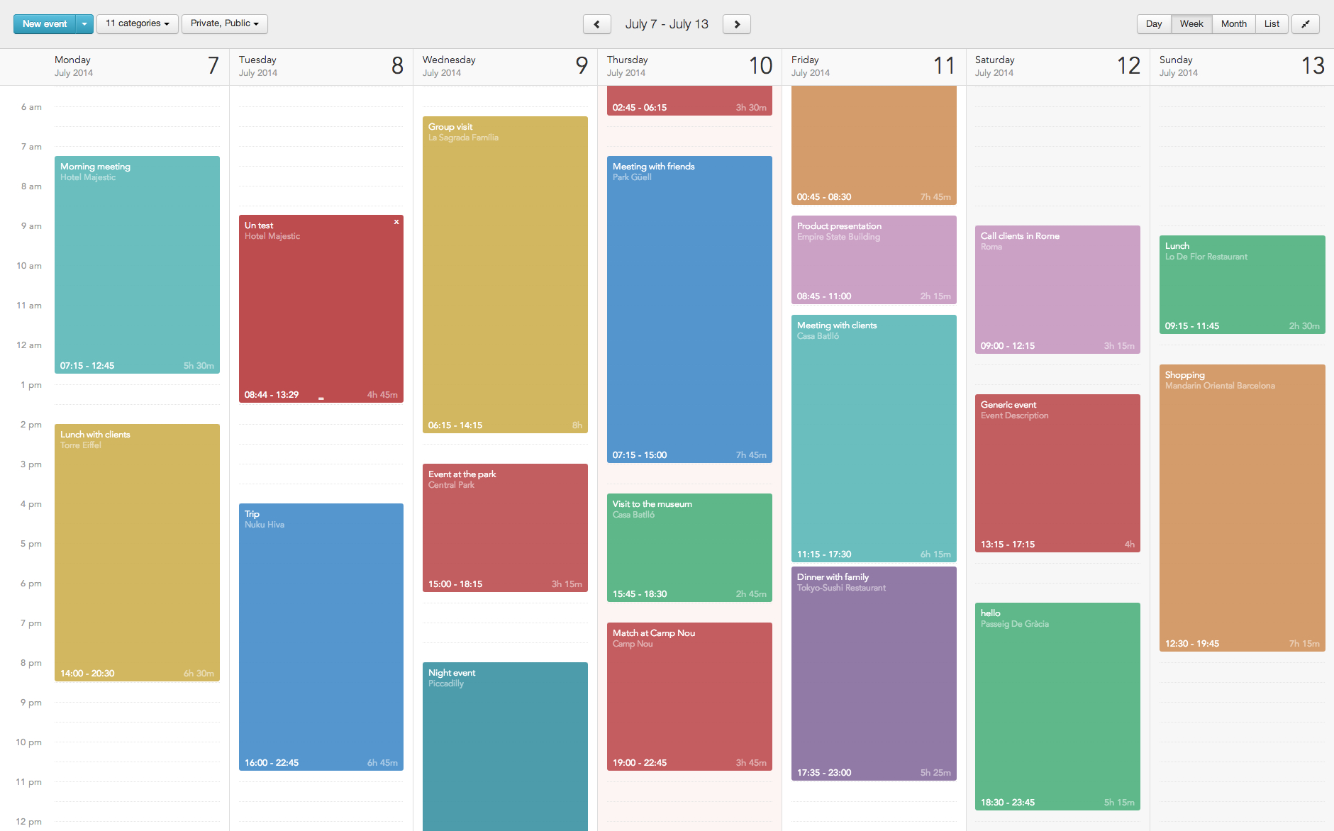 Calendar Planner || Calendar &amp; Events Management - Joomlathat!