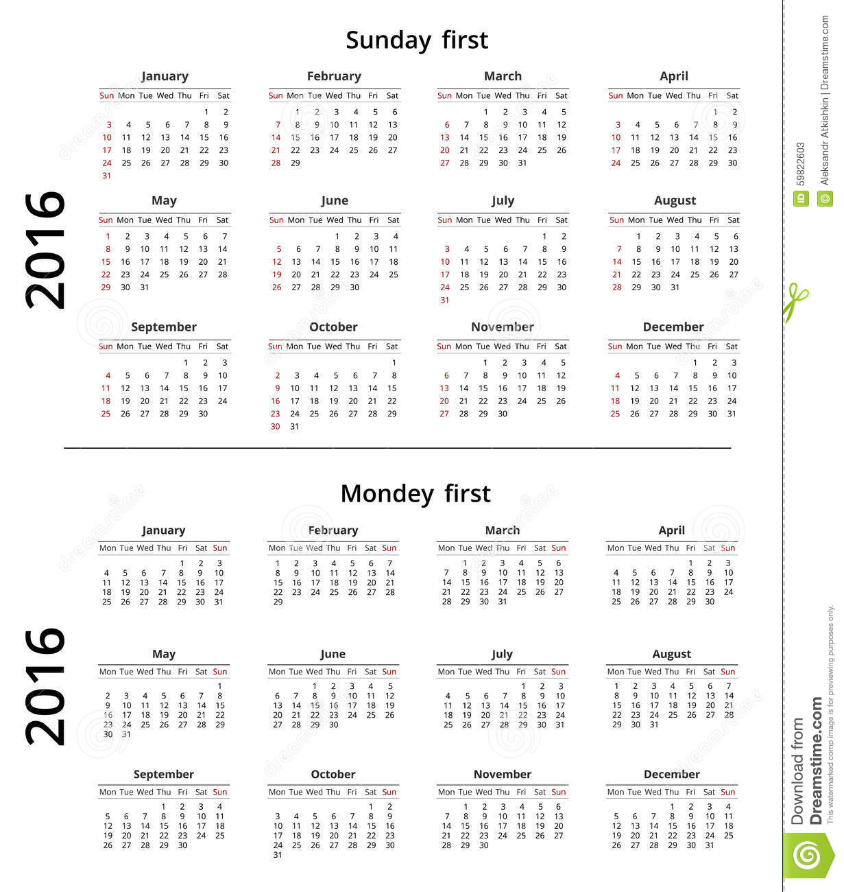 Calendar Stock Vector. Illustration Of Calender, Schedule