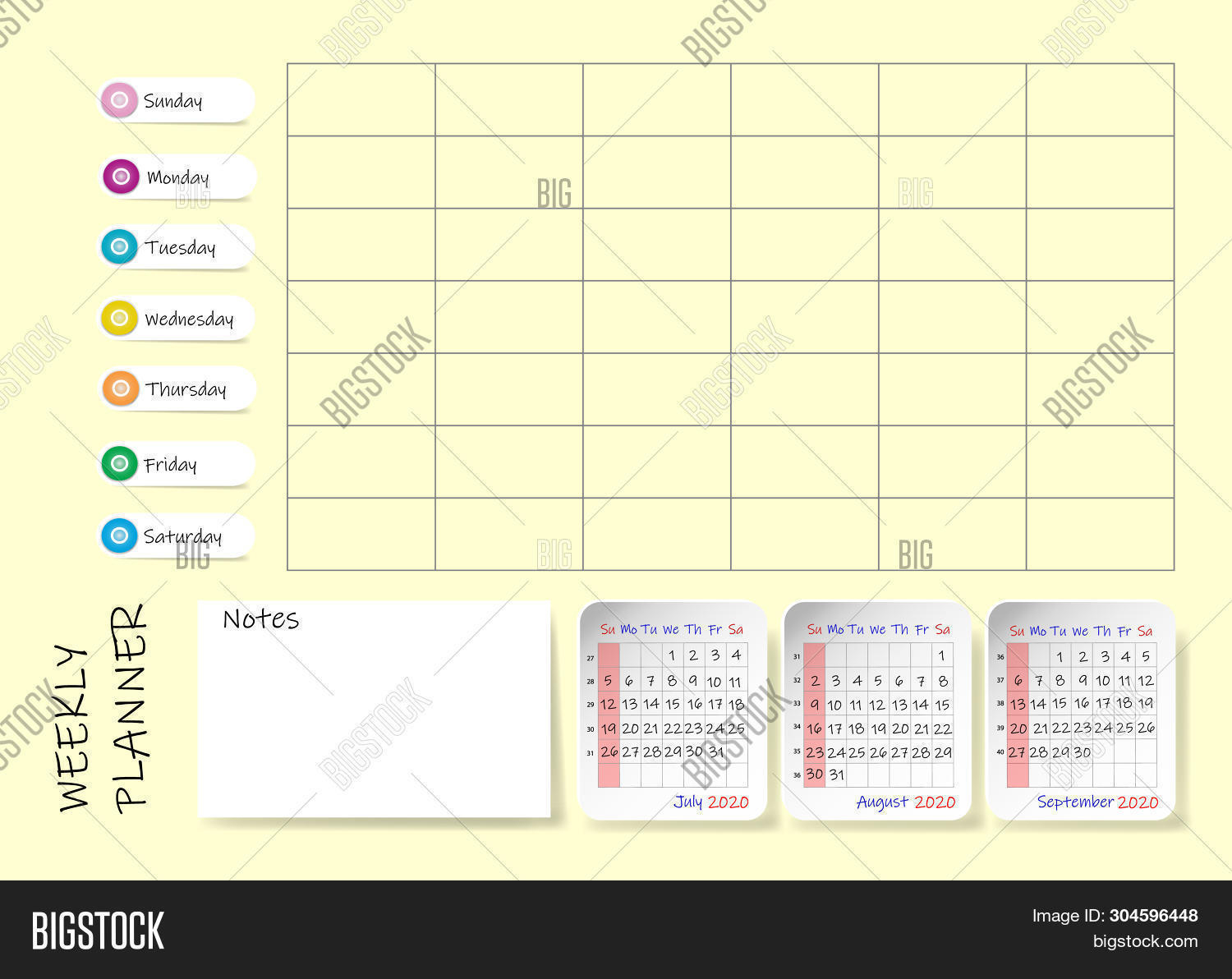 Calendar Third Quarter Image &amp; Photo (Free Trial) | Bigstock