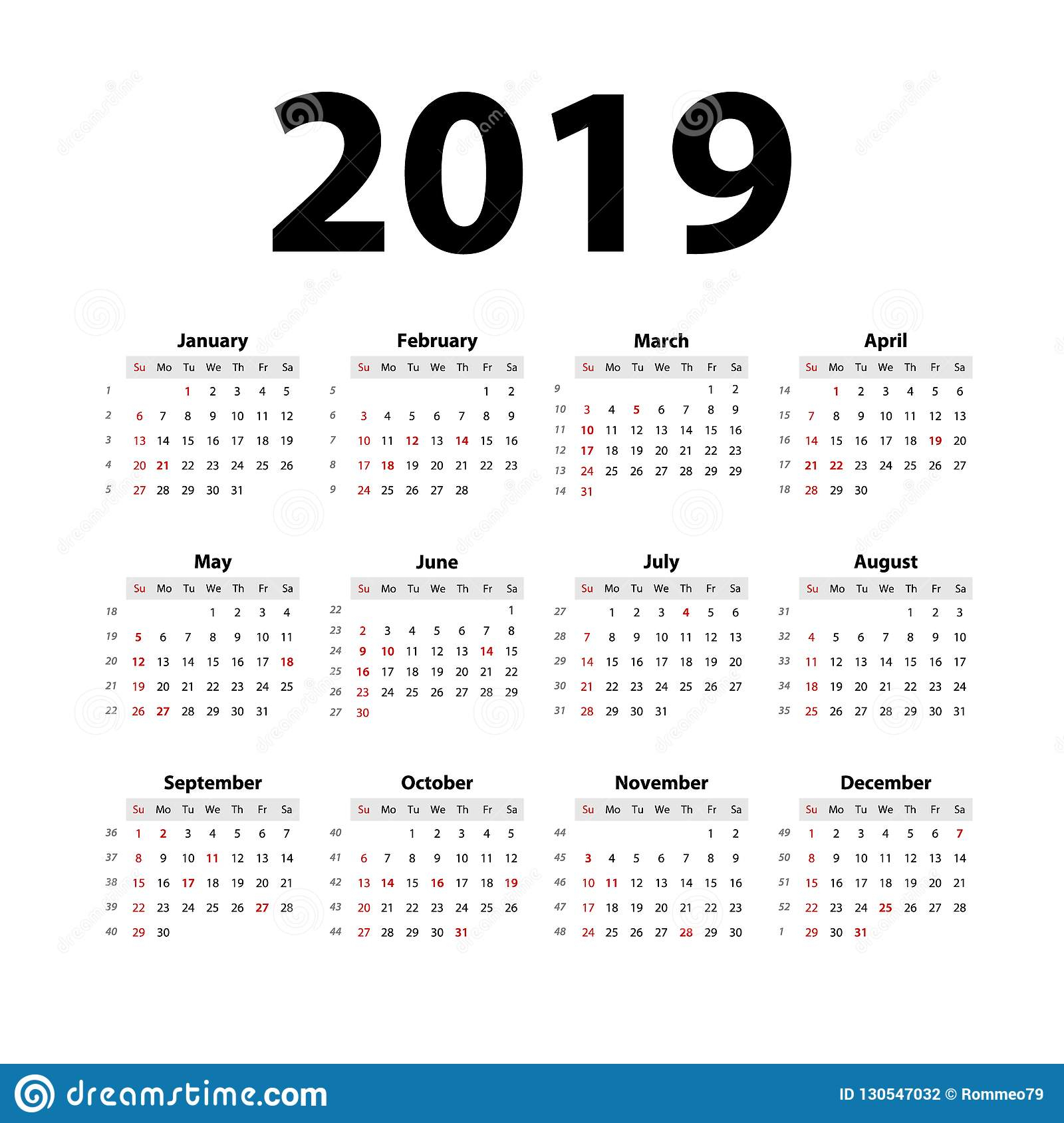 Calendar Week 32 2019 | Calendar Printable Free