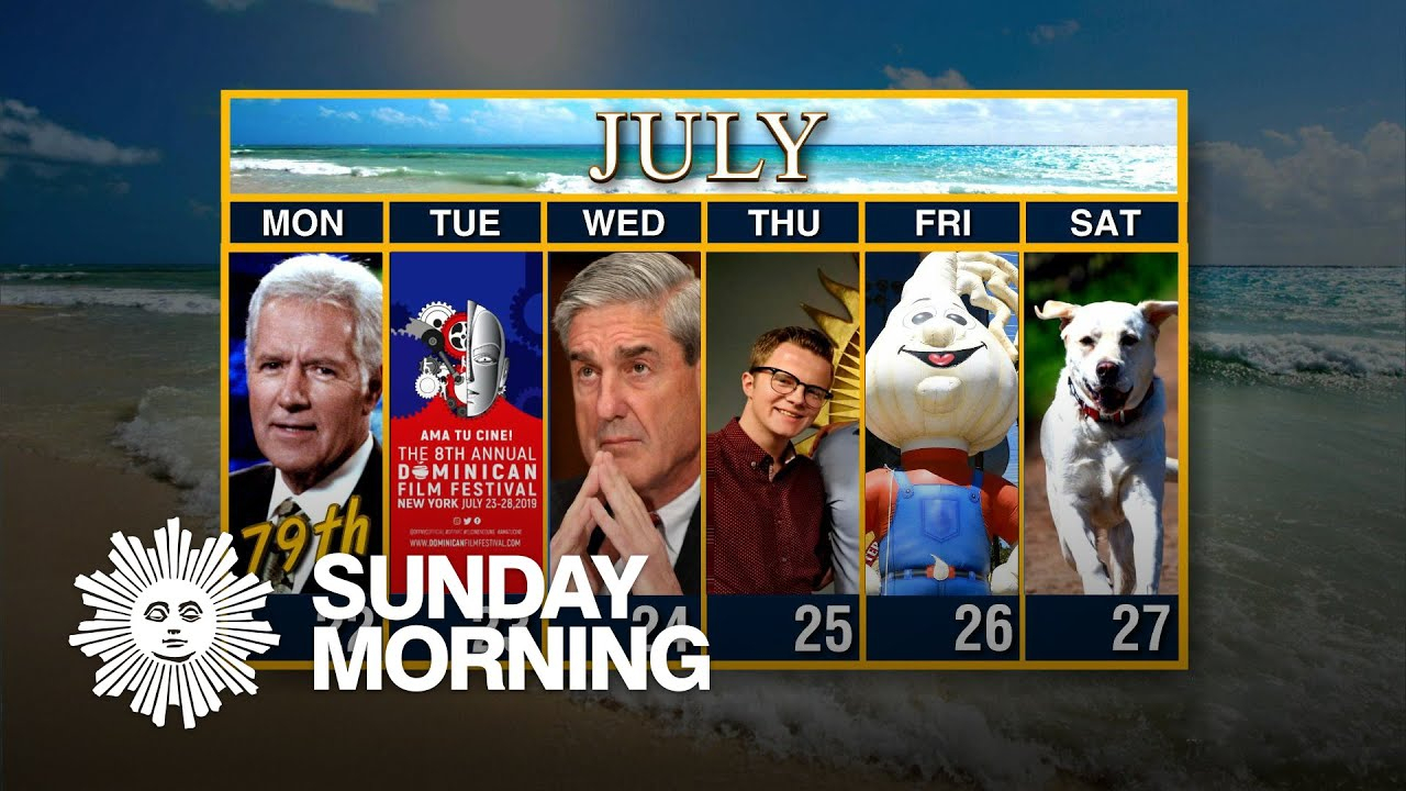 Calendar: Week Of July 22