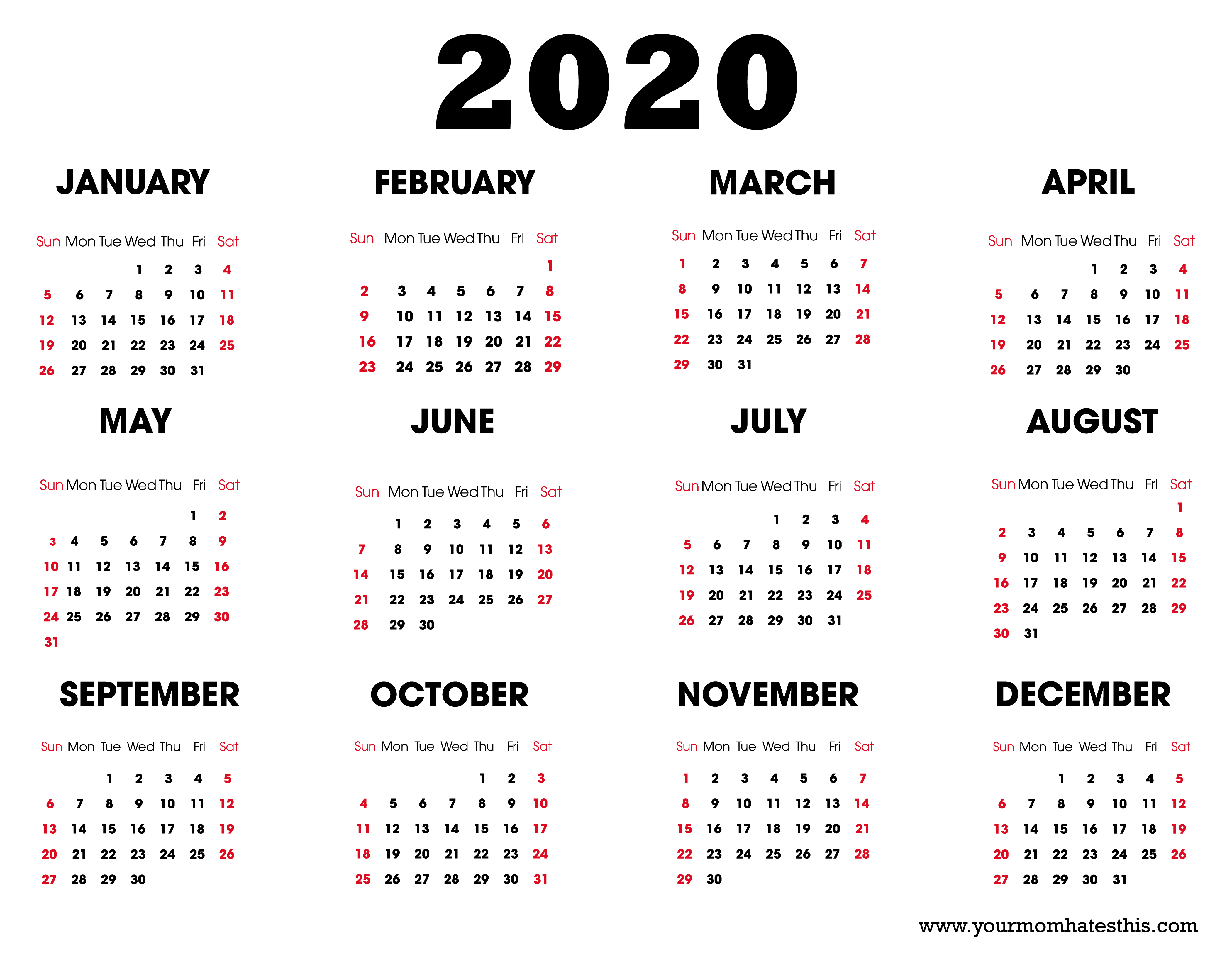 Calendars For 2020 And 2020 - Wpa.wpart.co