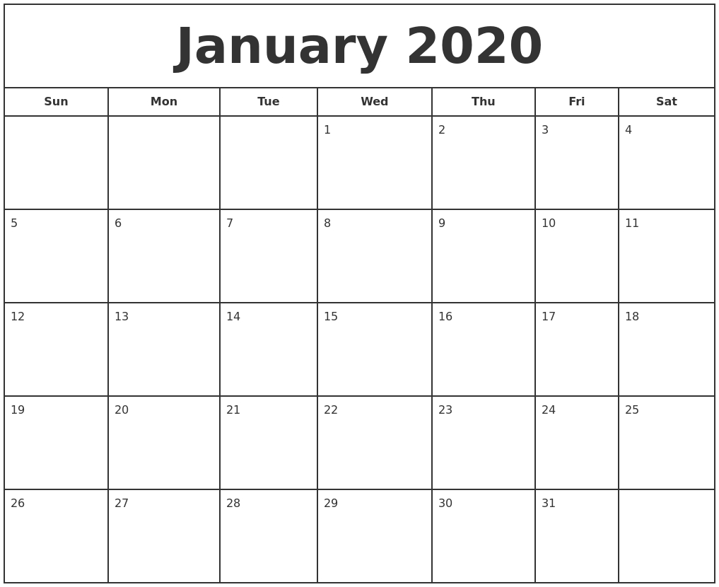 Calendars To Print Free - Wpa.wpart.co