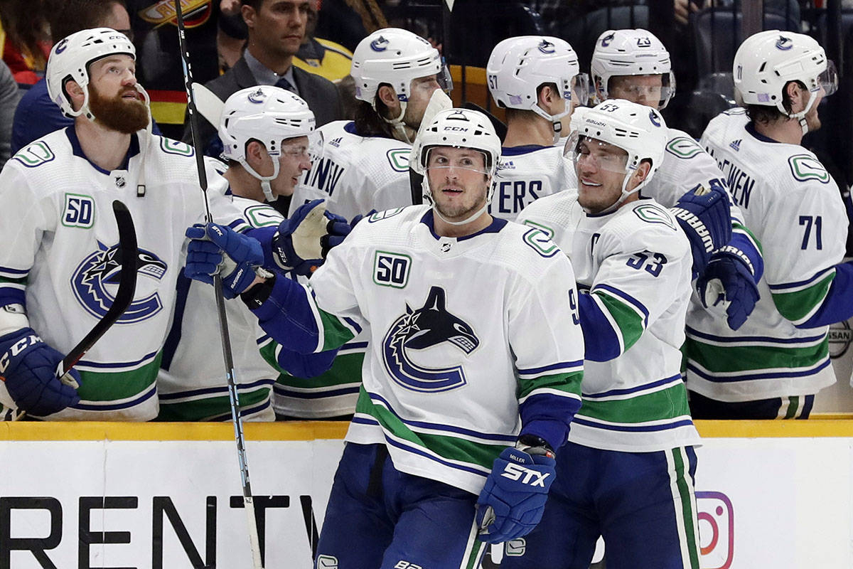 Canucks Erupt With 5 Power-Play Goals In Win Over Nashville