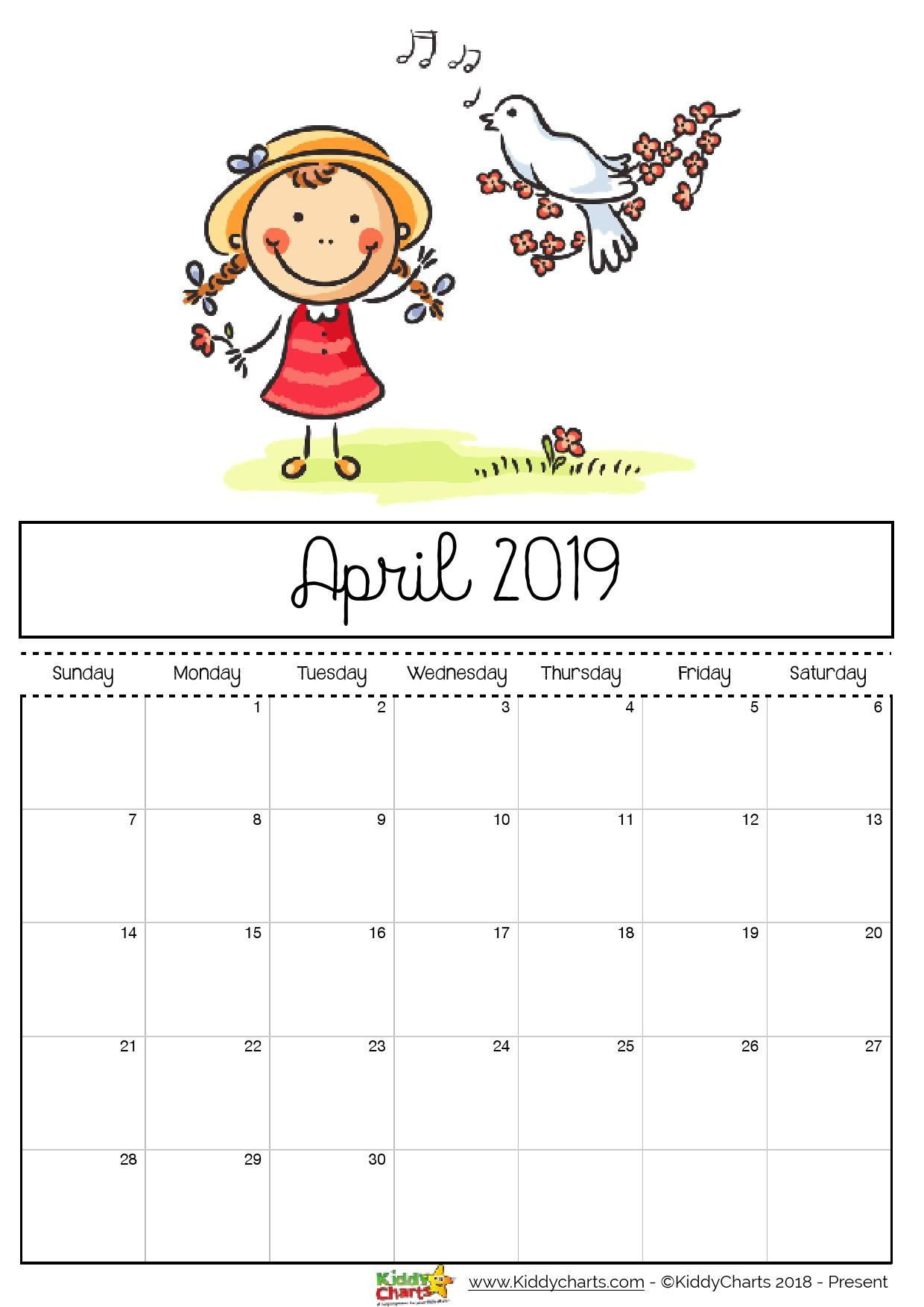 Check Out Our Fantastic Free 2019 Calendar For Your Child&#039;s