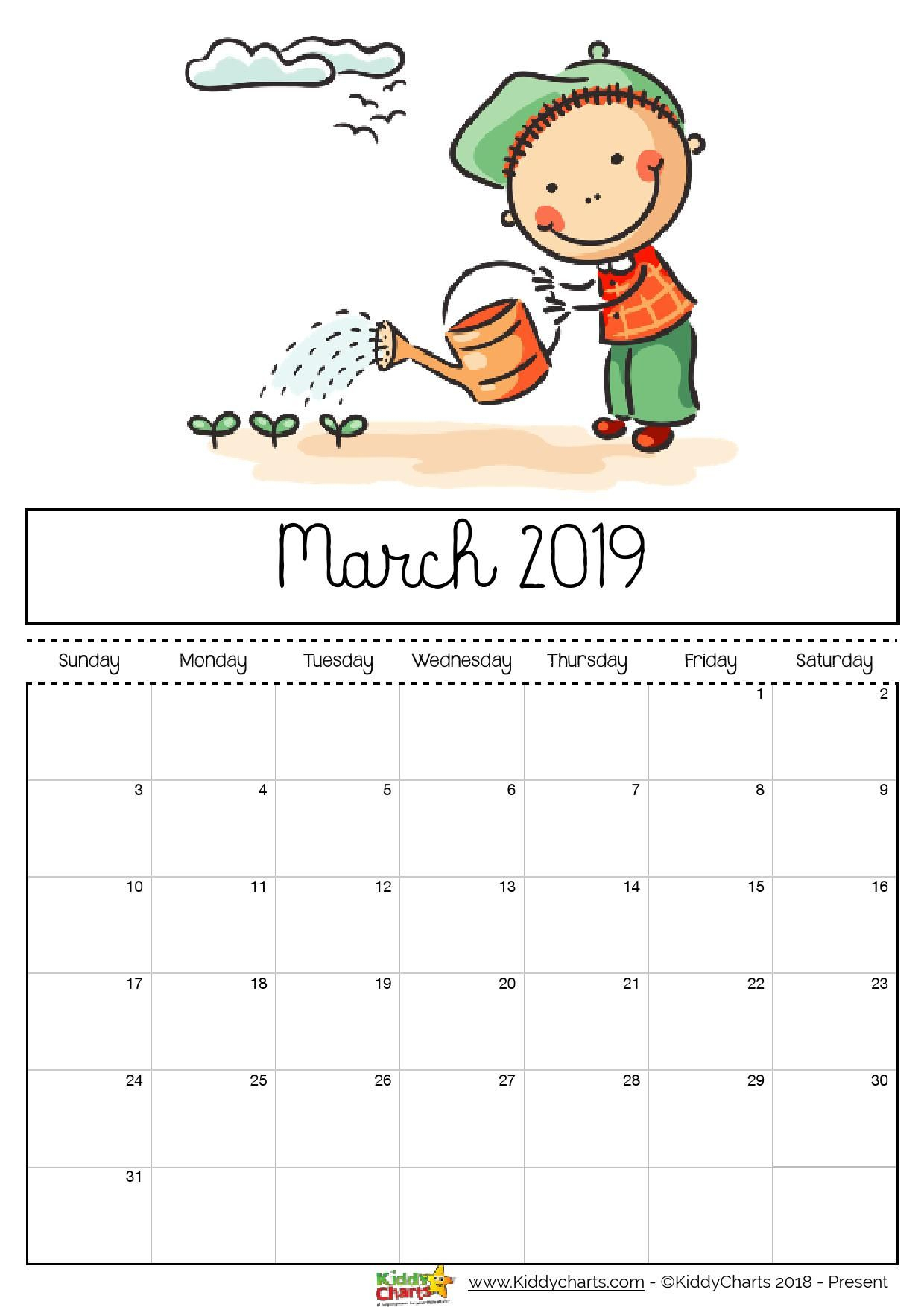 Check Out Our Fantastic Free 2019 Calendar For Your Child&#039;s