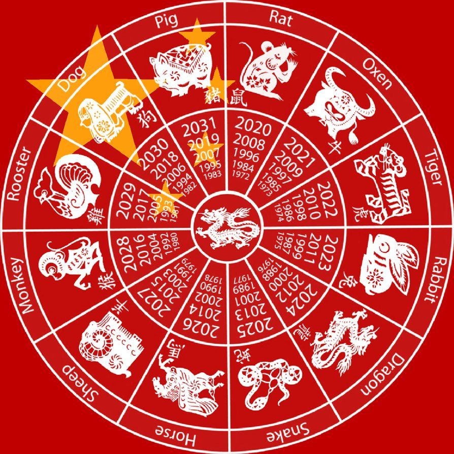 Chinese Zodiac Calendar | Zodiac Calendar, Chinese Astrology