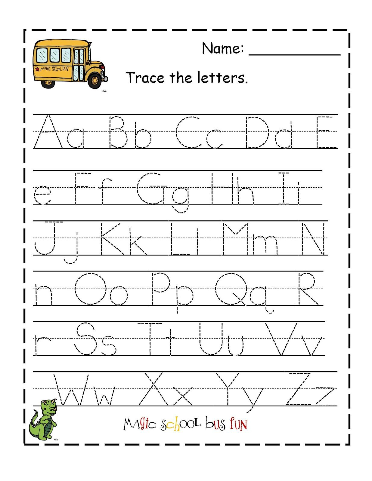 calendar kindergarten printable worksheets