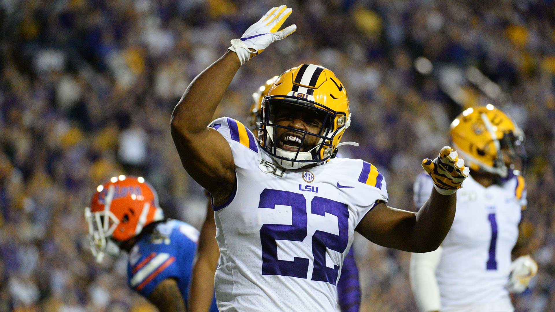 Clyde Edwards-Helaire - 2019 - Football - Lsu Tigers