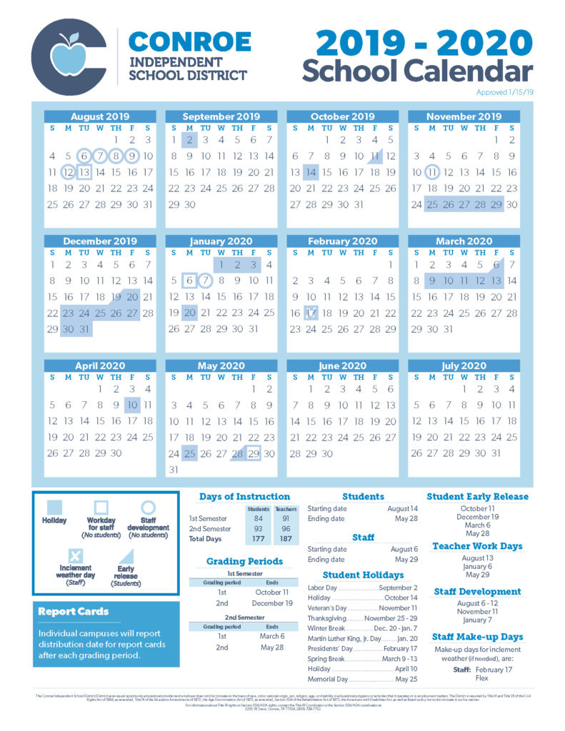 District 6 Calendar 2020 Calendar Printables Free Templates